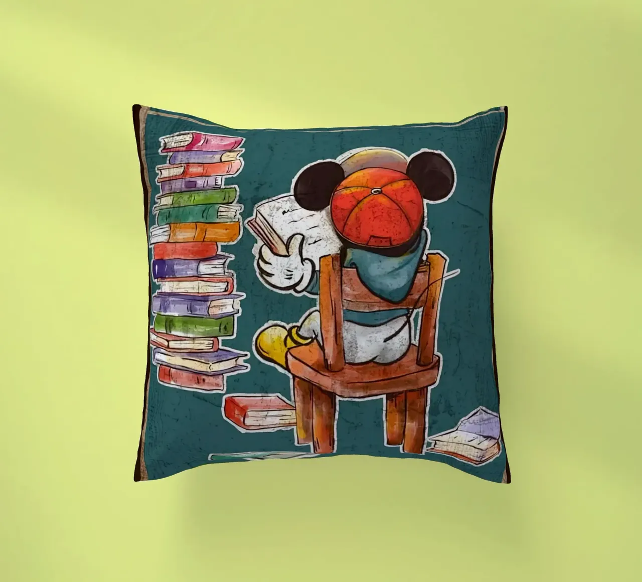 That's What I Do I Read Books and Forget Things decorative cushion by Aaronshop