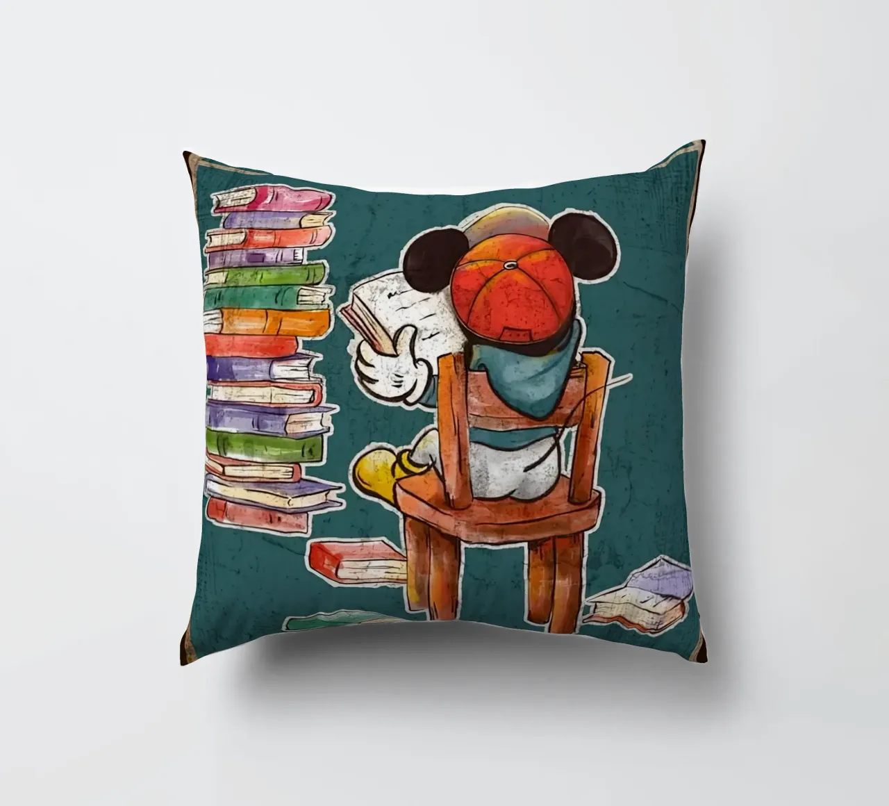 That's What I Do I Read Books and Forget Things decorative cushion by Aaronshop