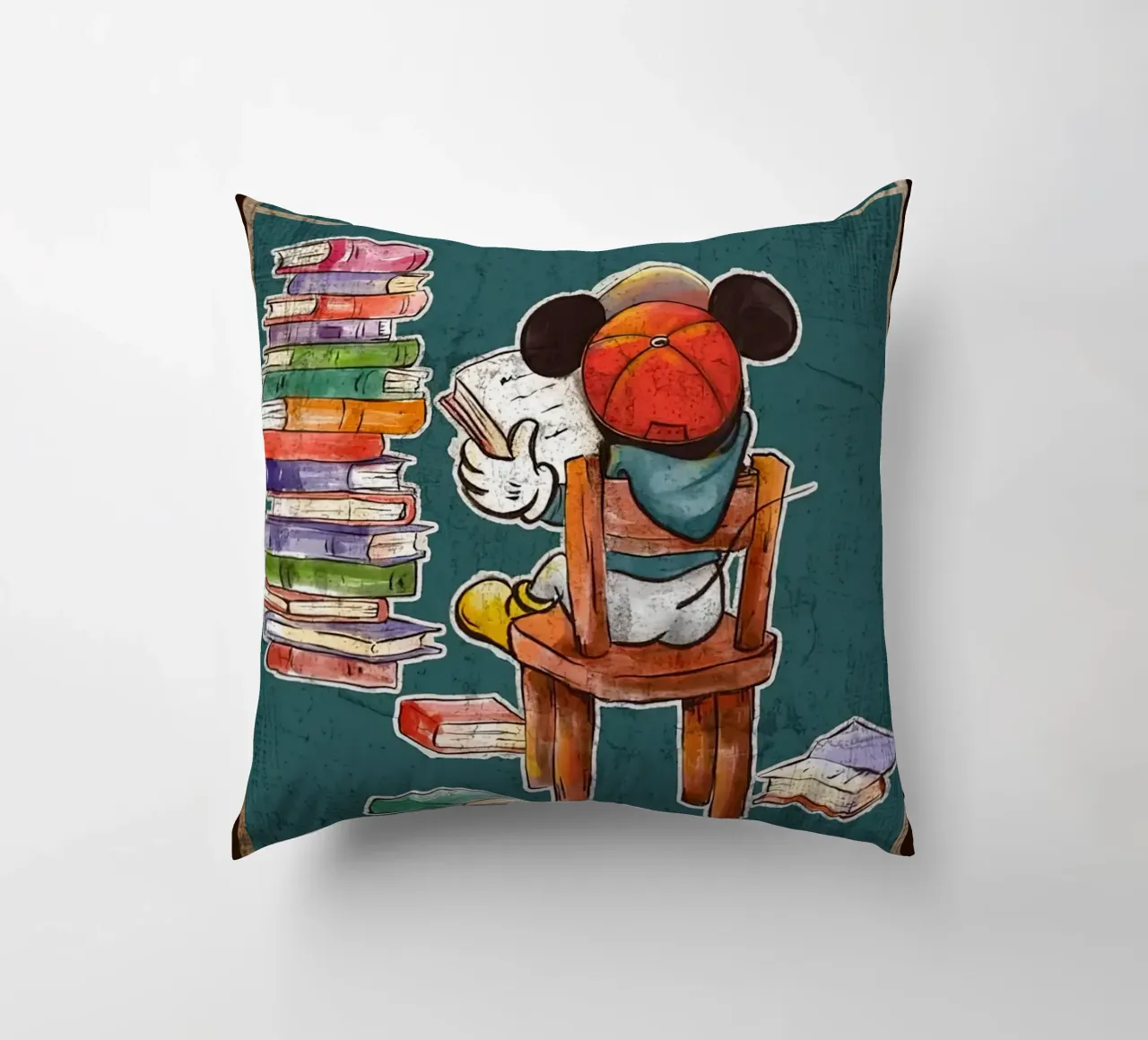 That's What I Do I Read Books and Forget Things decorative cushion by Aaronshop
