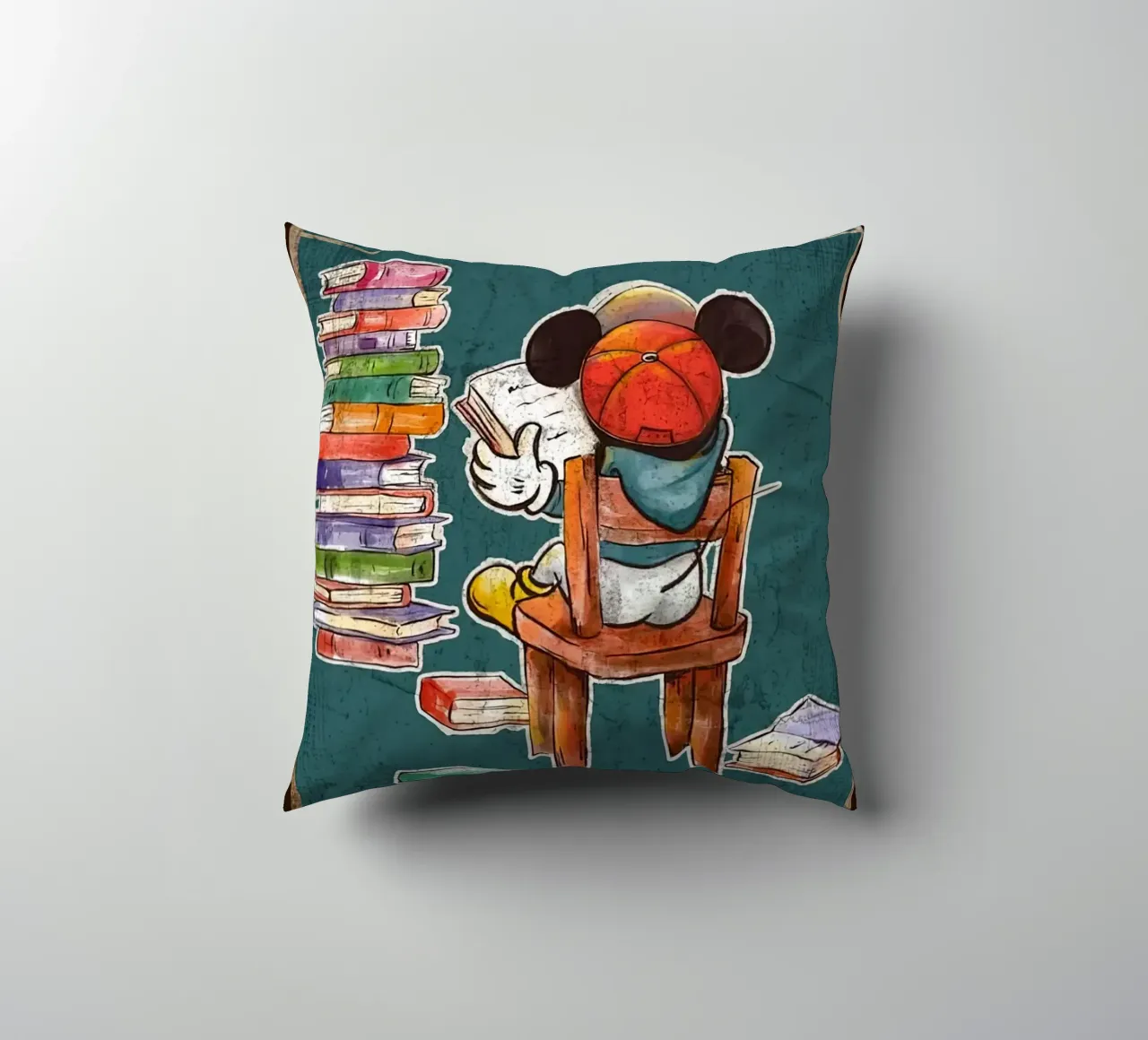 That's What I Do I Read Books and Forget Things decorative cushion by Aaronshop