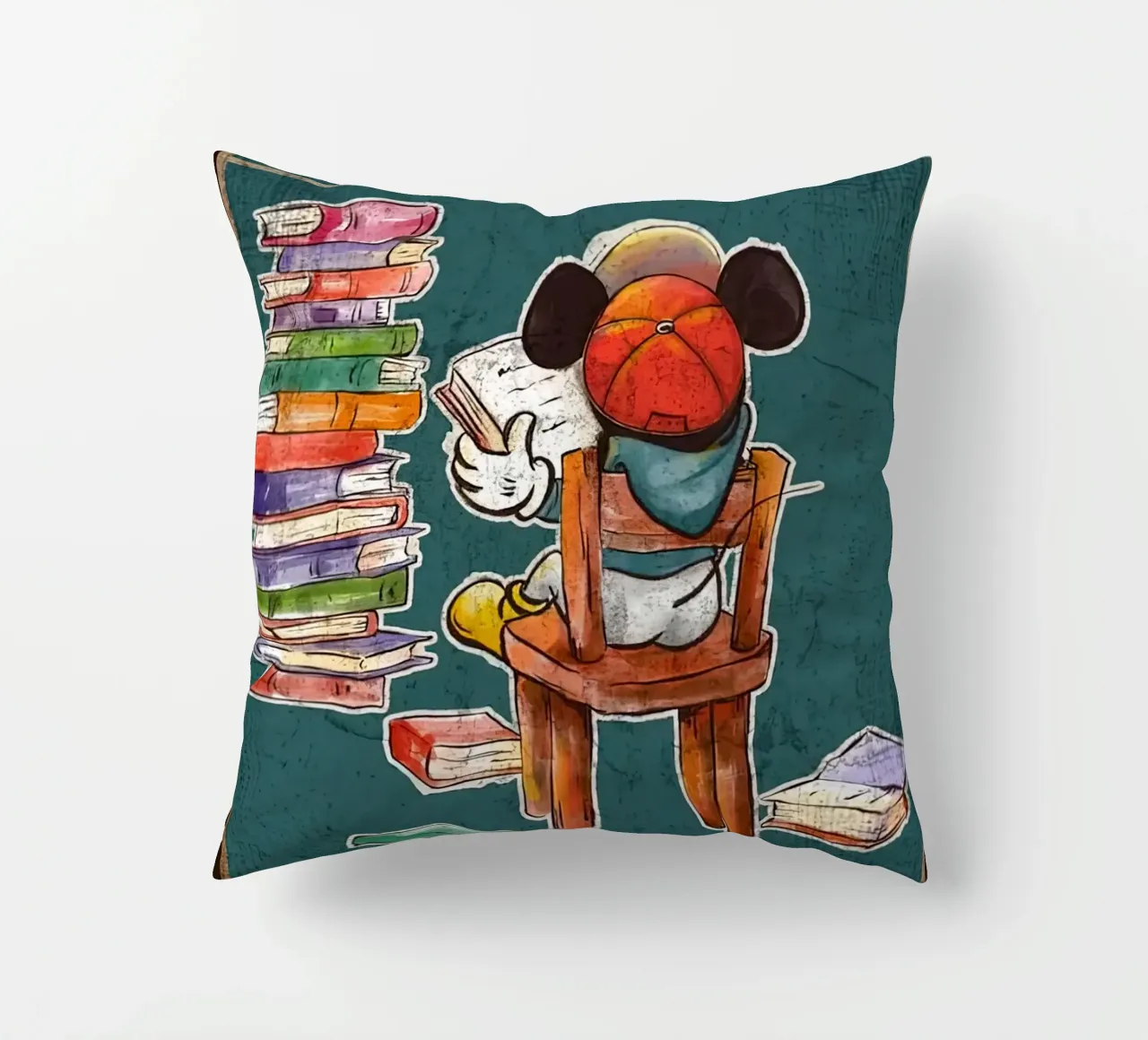 That's What I Do I Read Books and Forget Things decorative cushion by Aaronshop
