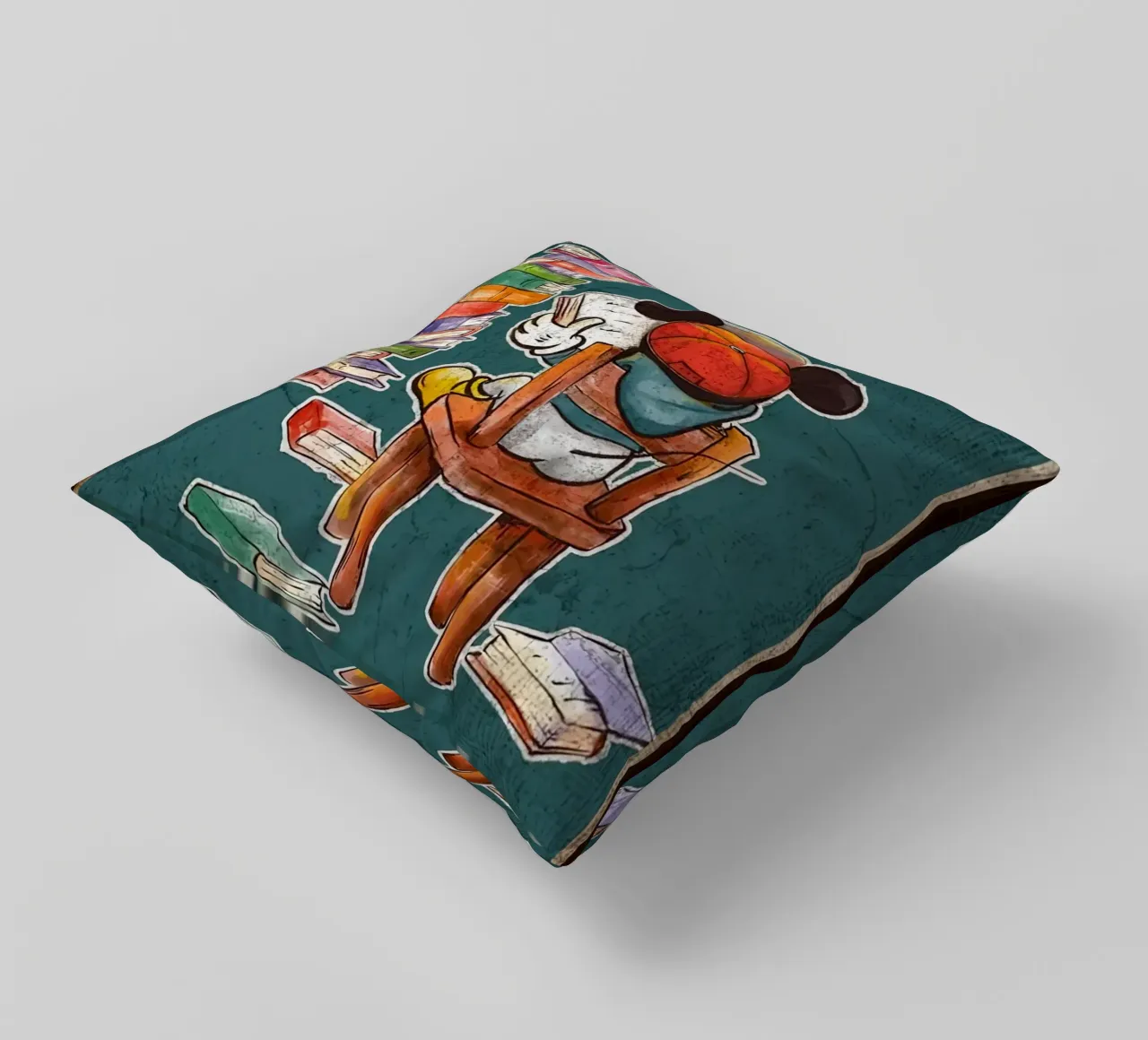 That's What I Do I Read Books and Forget Things decorative cushion by Aaronshop