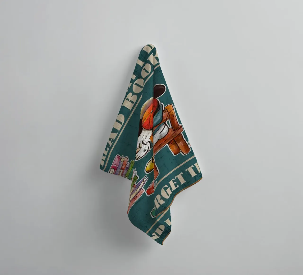 That's What I Do I Read Books and Forget Things towel by Aaronshop
