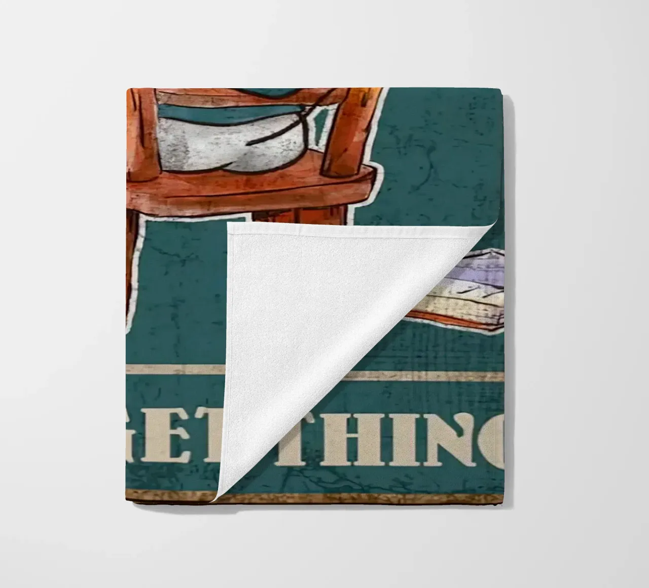 That's What I Do I Read Books and Forget Things beach towel by Aaronshop