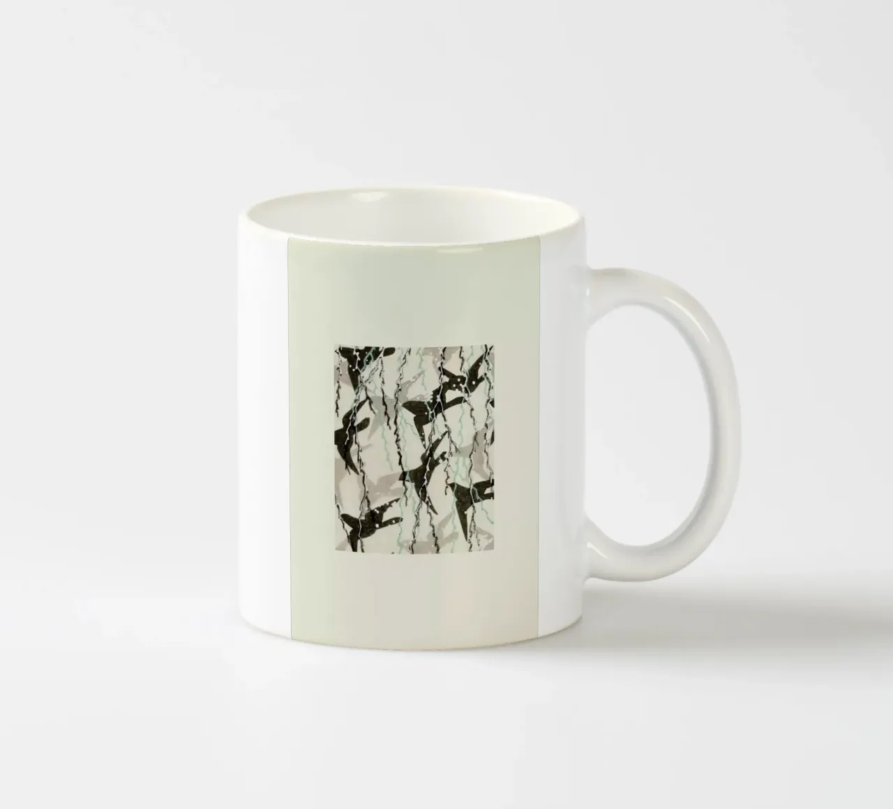 Shin-Bijutsukai - Vines tazza in ceramica da Vintage by JUNIQE