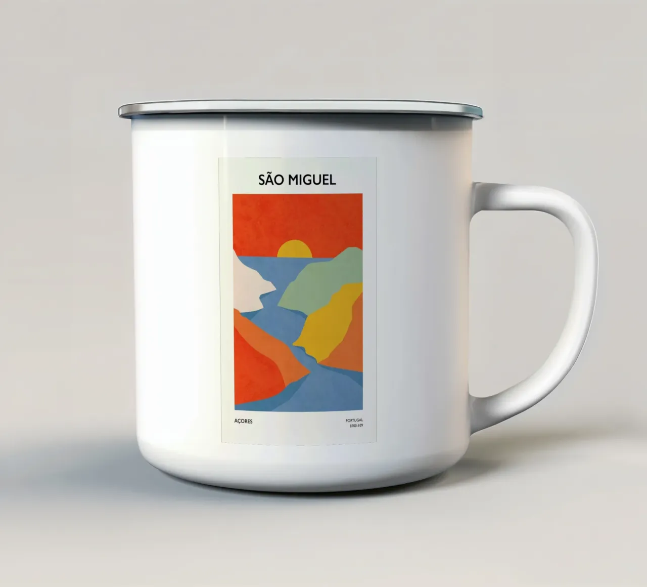 São Miguel I tazza in smalto da Pure