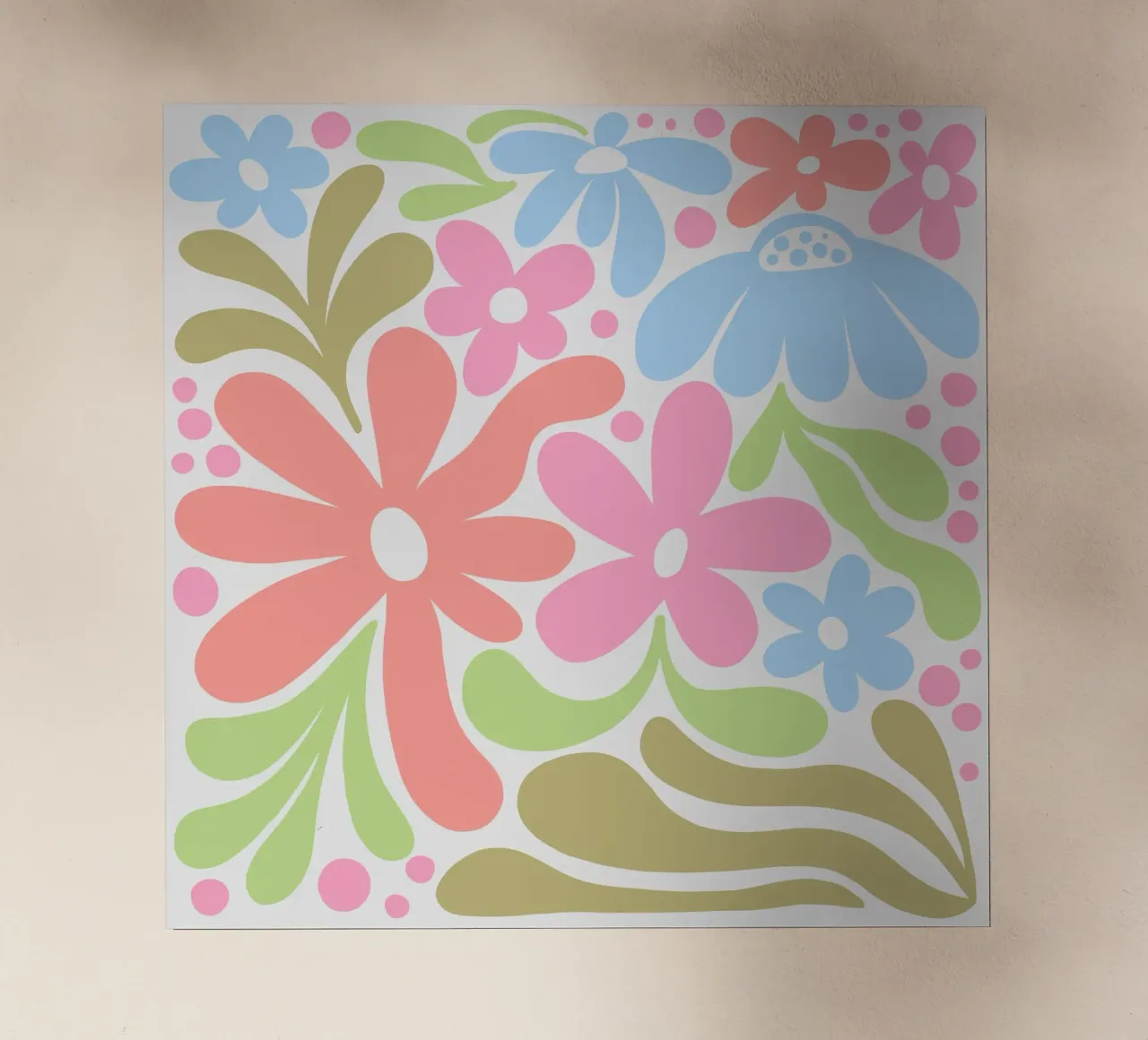 Margherite di Matisse pellicola backlit da Happy Littles
