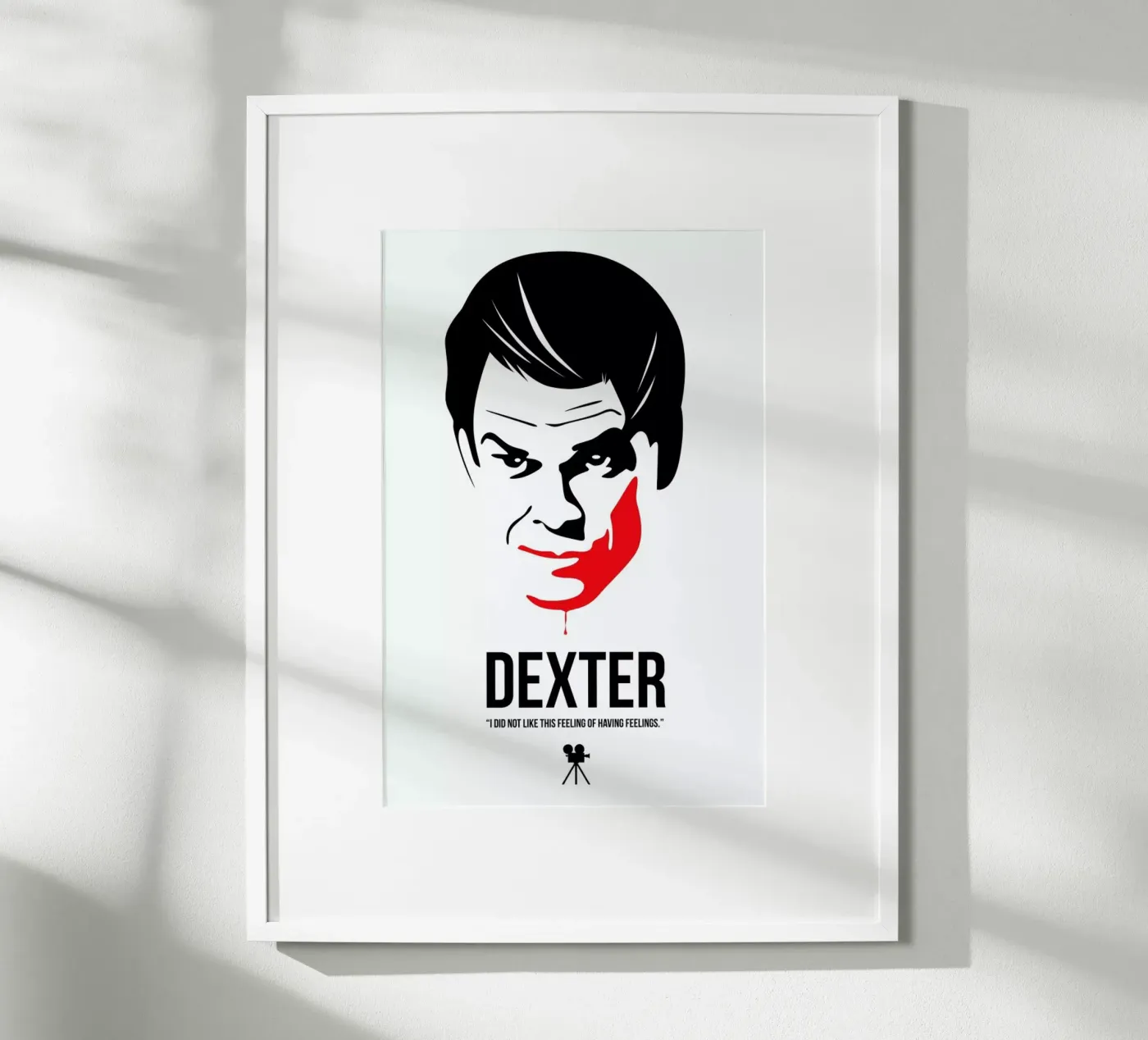 Dexter poster van Naxart
