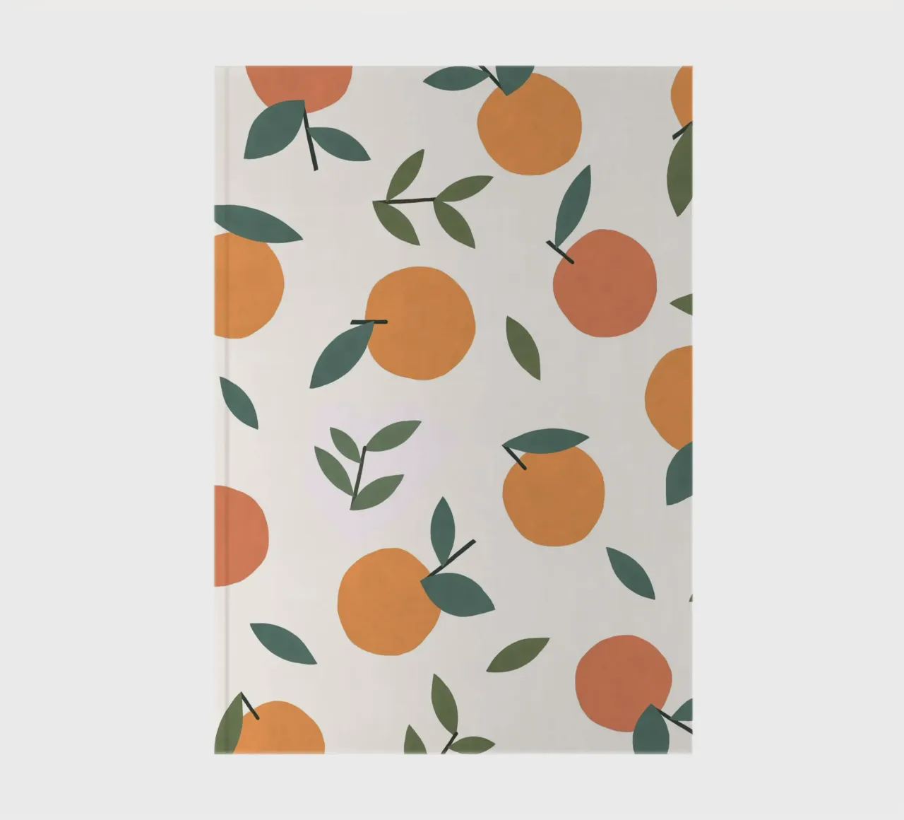 Clementines Pattern notebook by MoonlightPrint