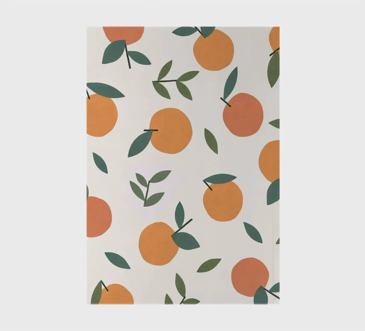 Clementines Pattern notebook by MoonlightPrint