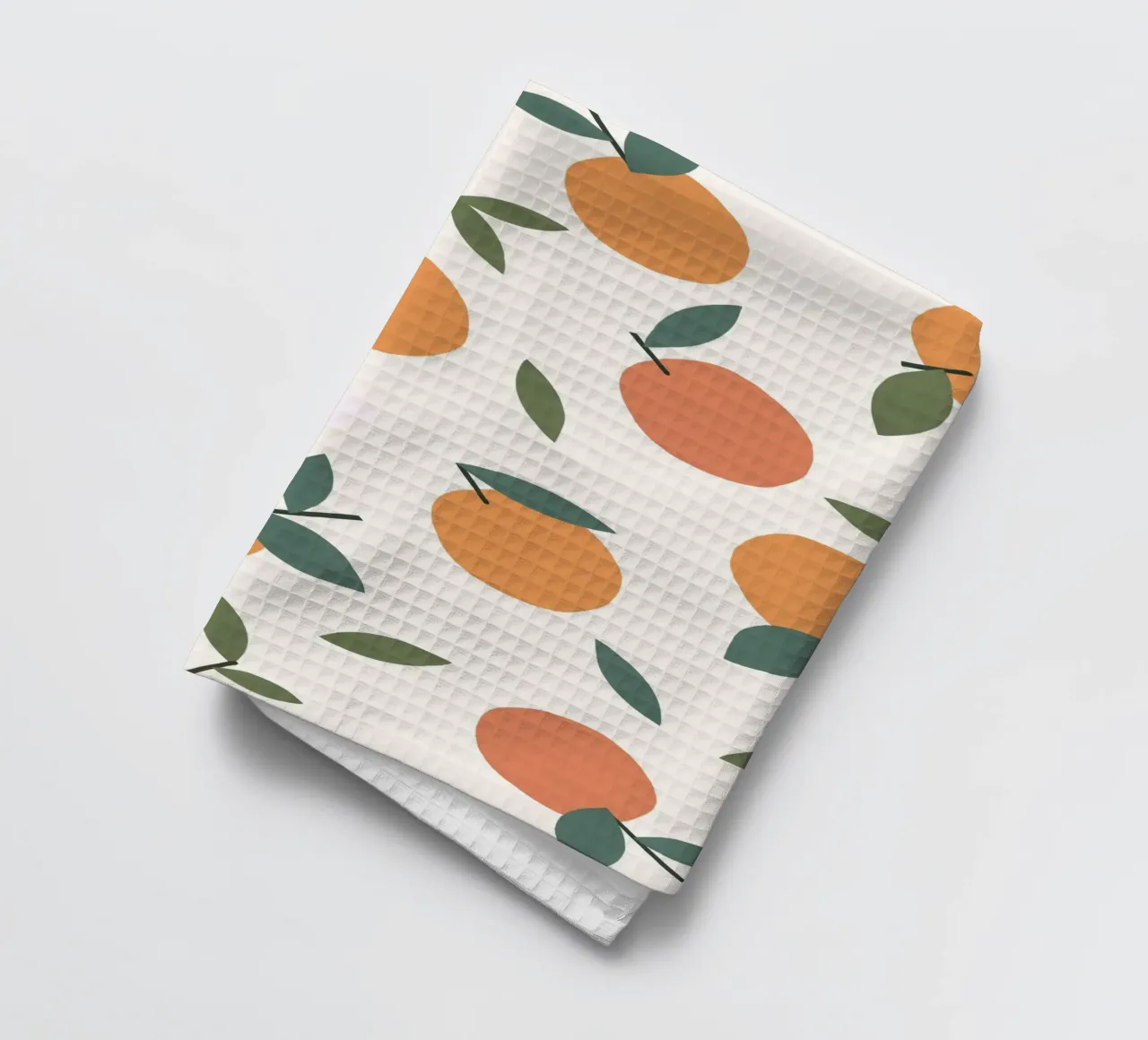 Clementines Pattern Geschirrtuch von MoonlightPrint