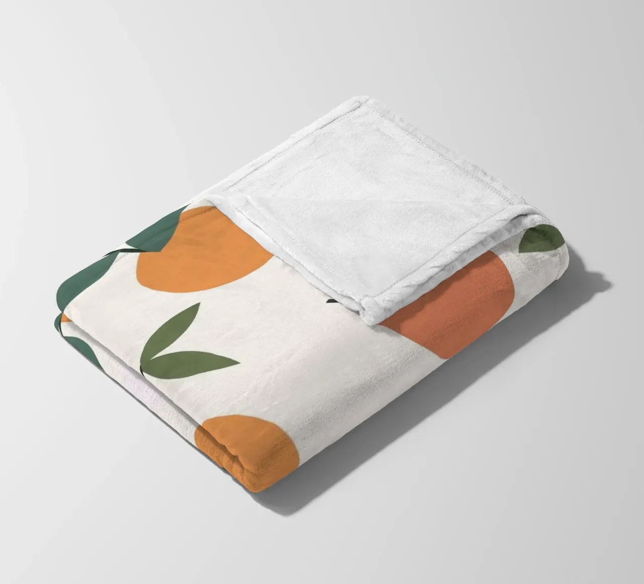 Clementines Pattern Fleecedecke von MoonlightPrint