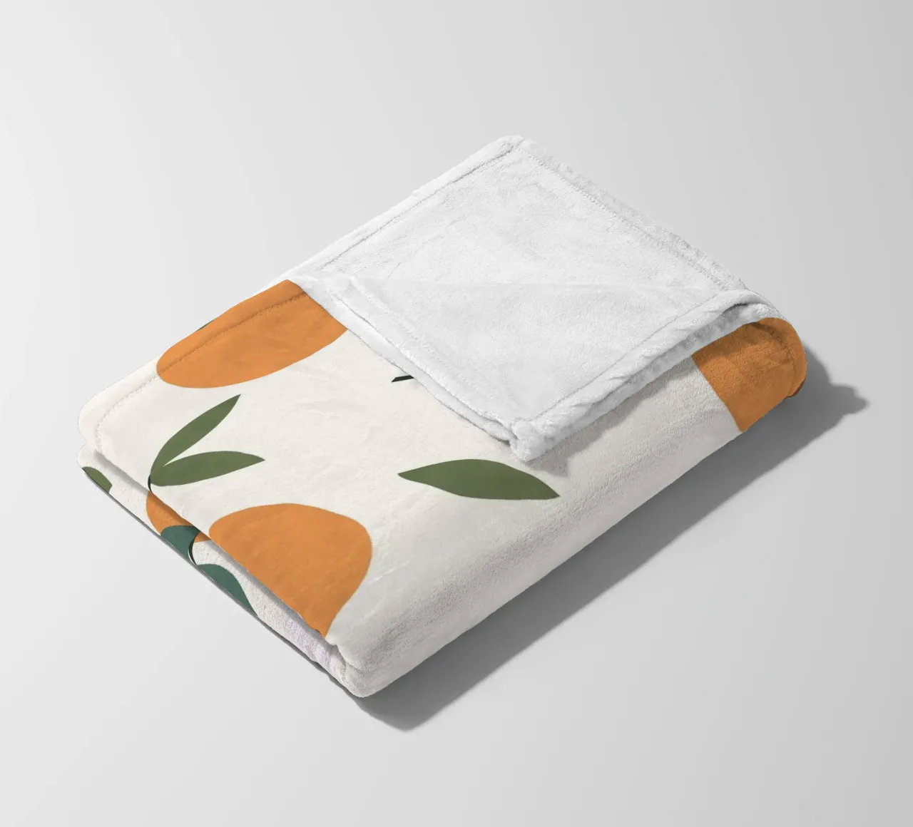 Clementines Pattern Fleecedecke von MoonlightPrint