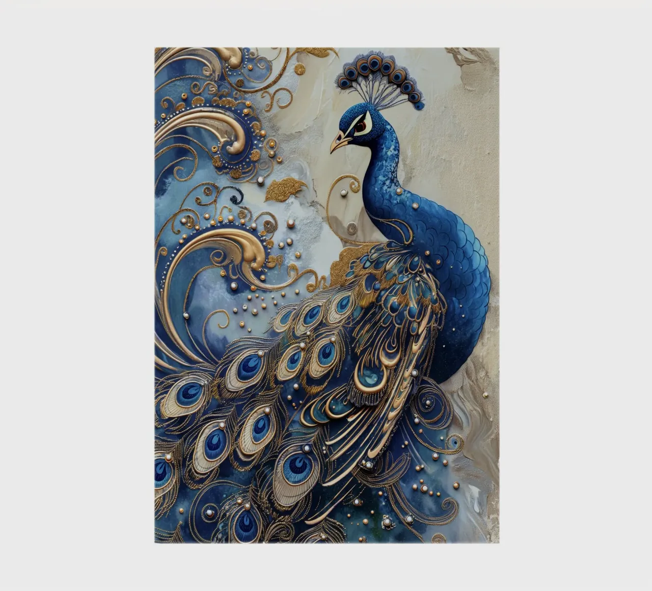 Peacock notebook by Imagine