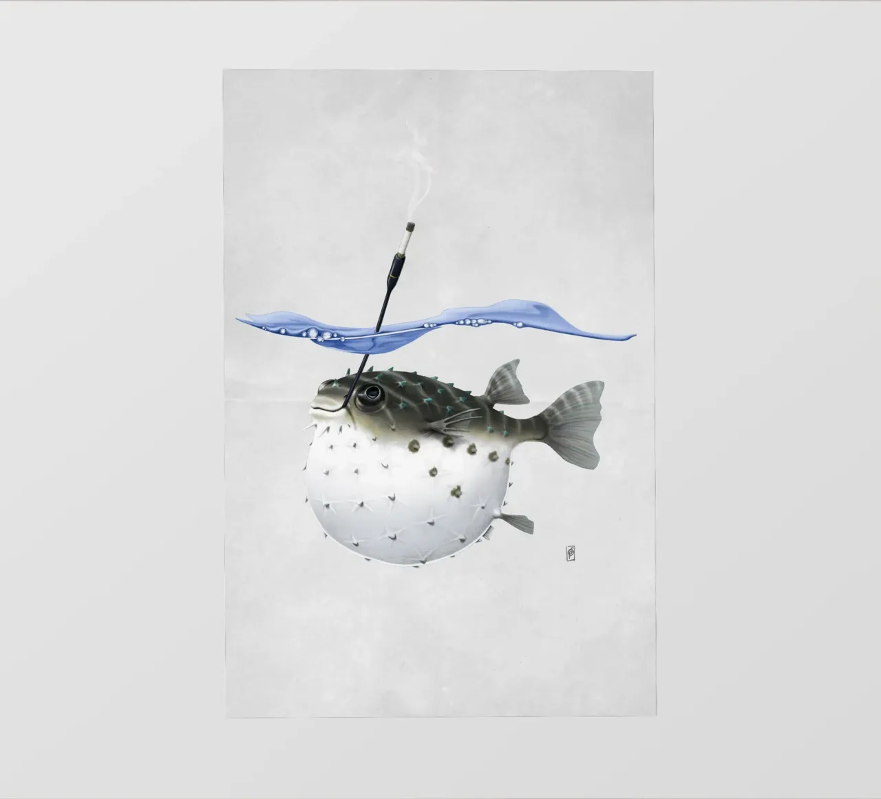 Take it Outside! (Wordless) telo in pvc da Rob Art | Illustration