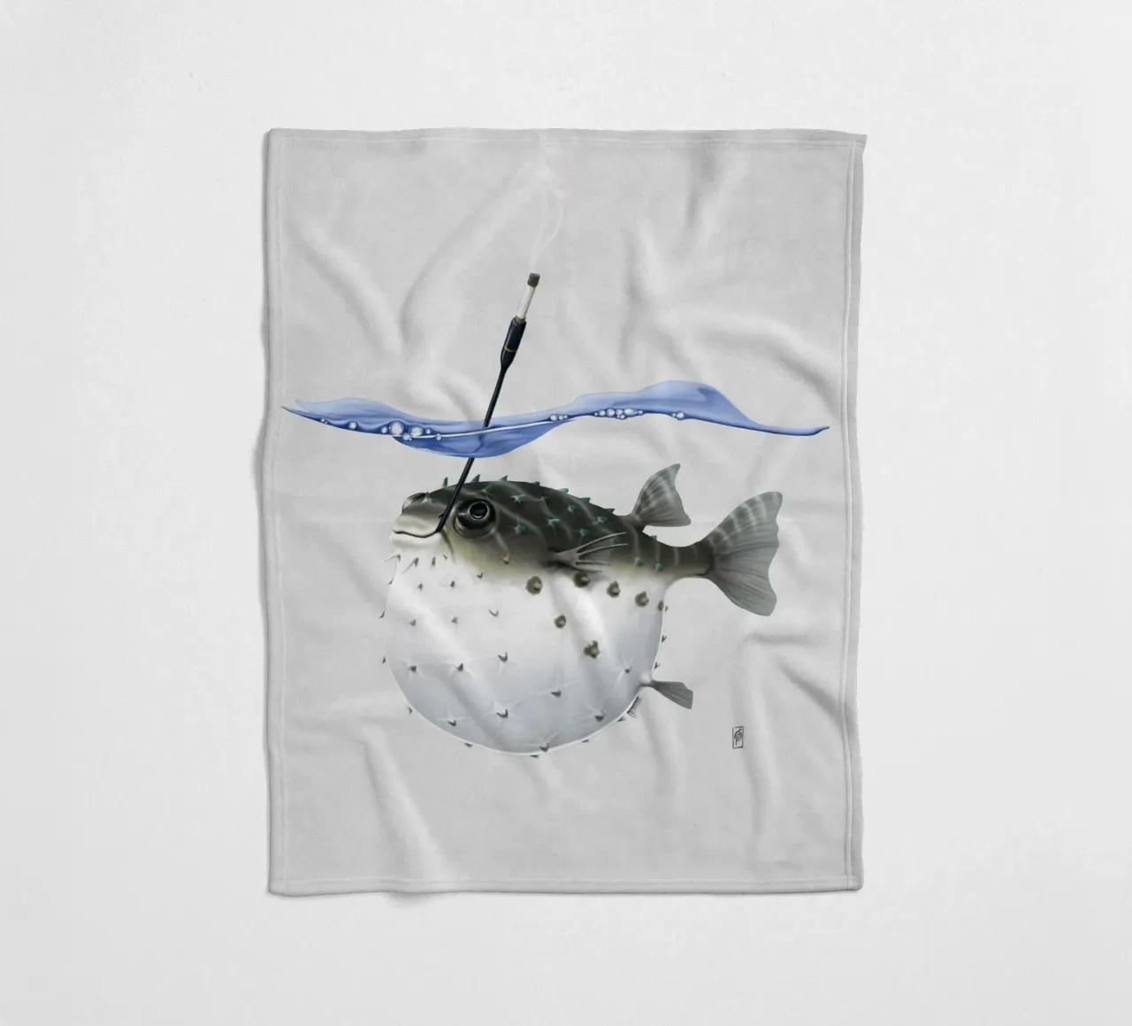 Take it Outside! (Wordless) coperta in pile da Rob Art | Illustration