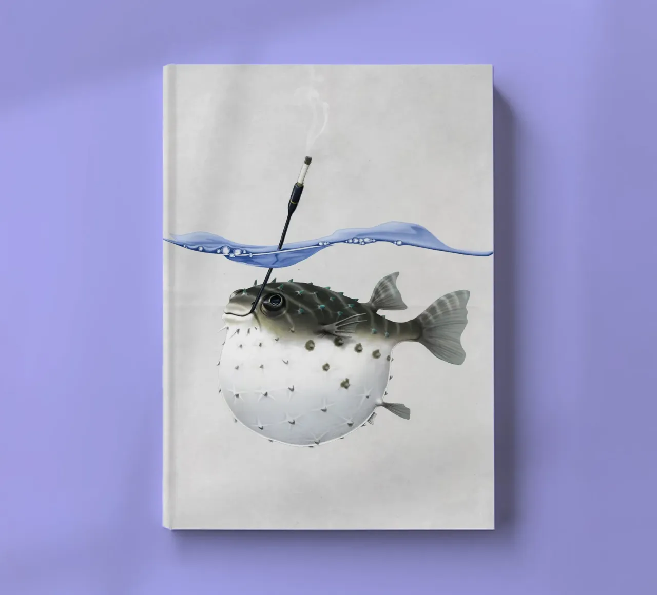 Take it Outside! (Wordless) notebook by Rob Art | Illustration