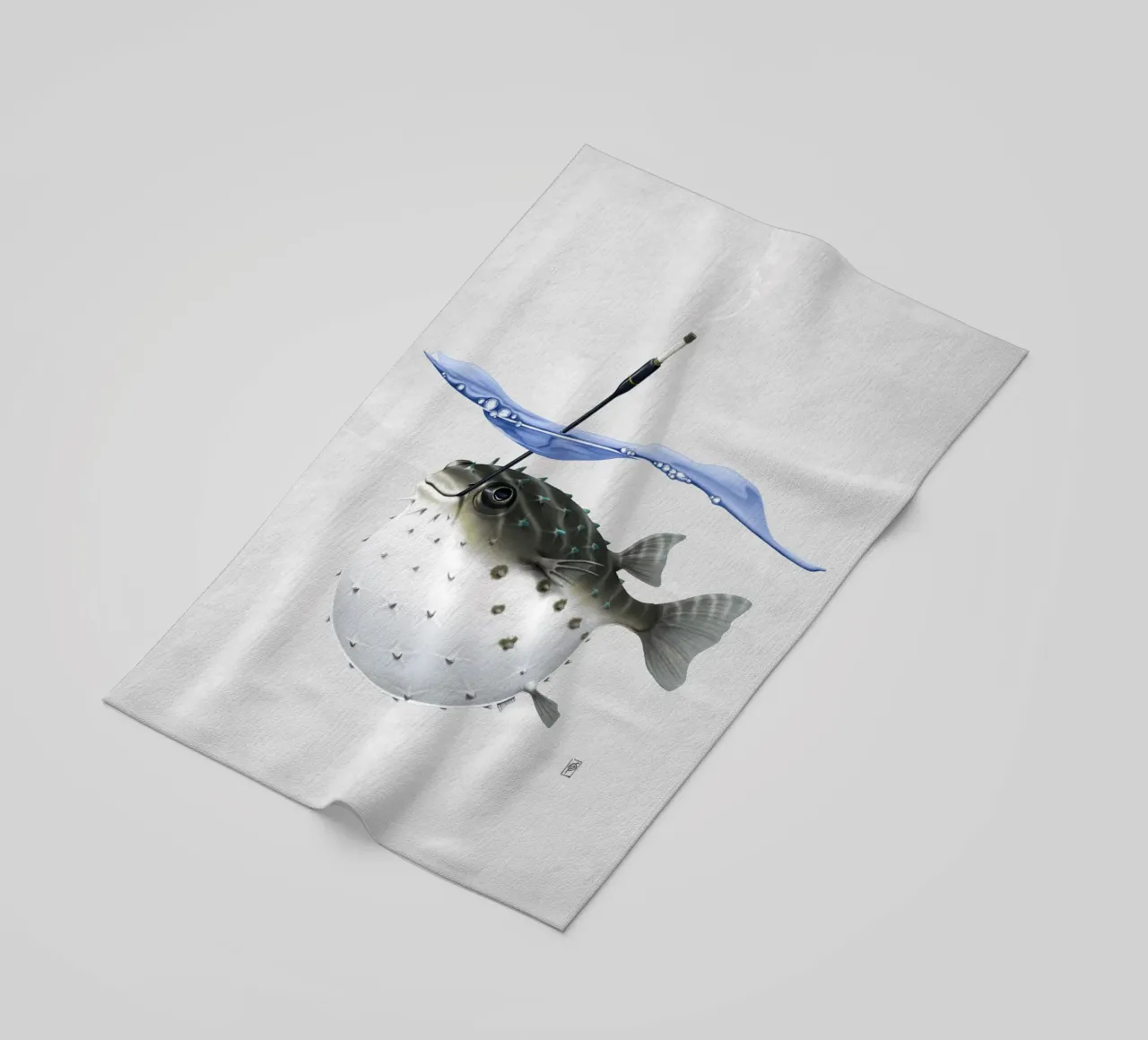 Take it Outside! (Wordless) telo mare da Rob Art | Illustration
