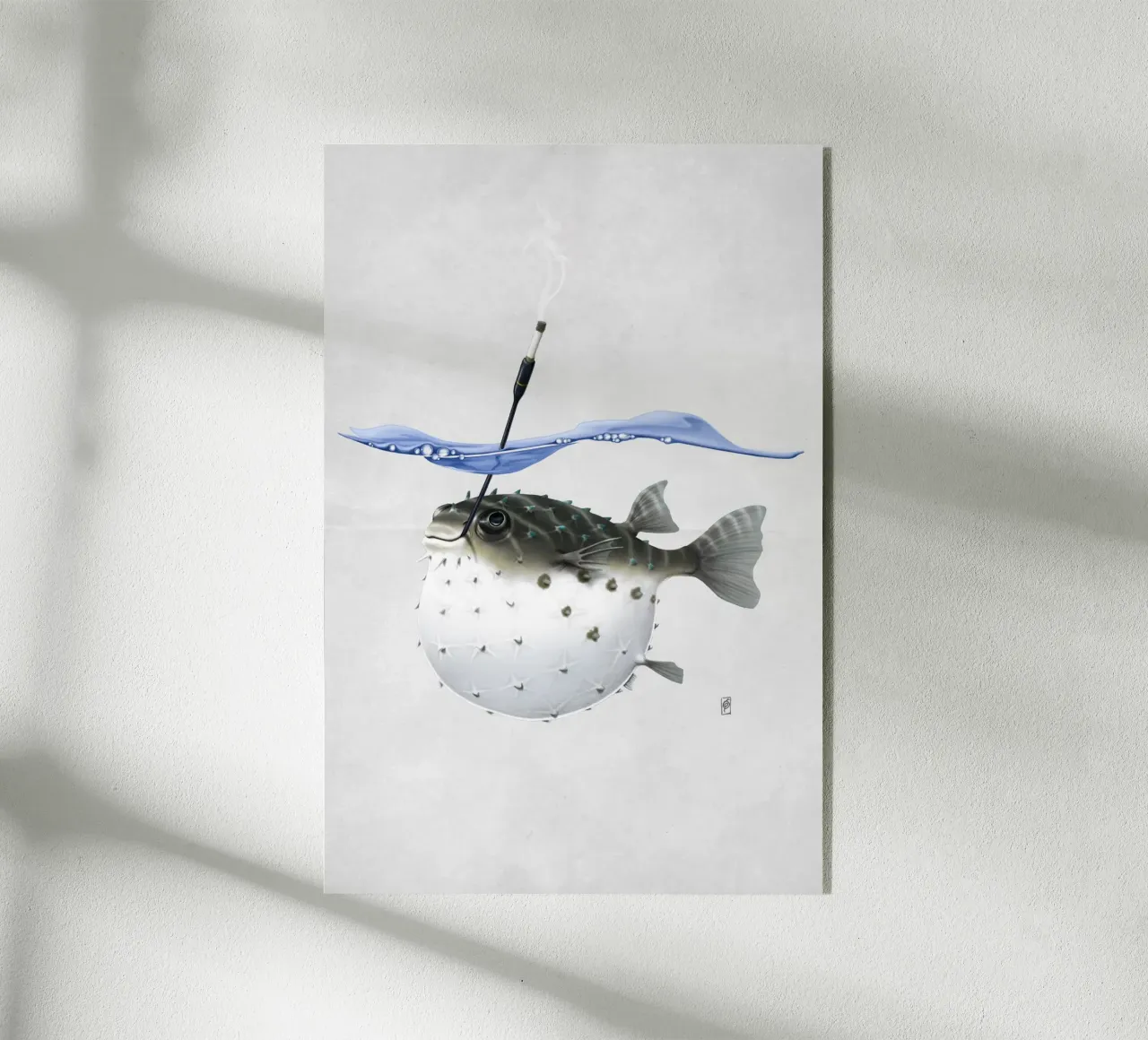 Take it Outside! (Wordless) plexiglass da Rob Art | Illustration