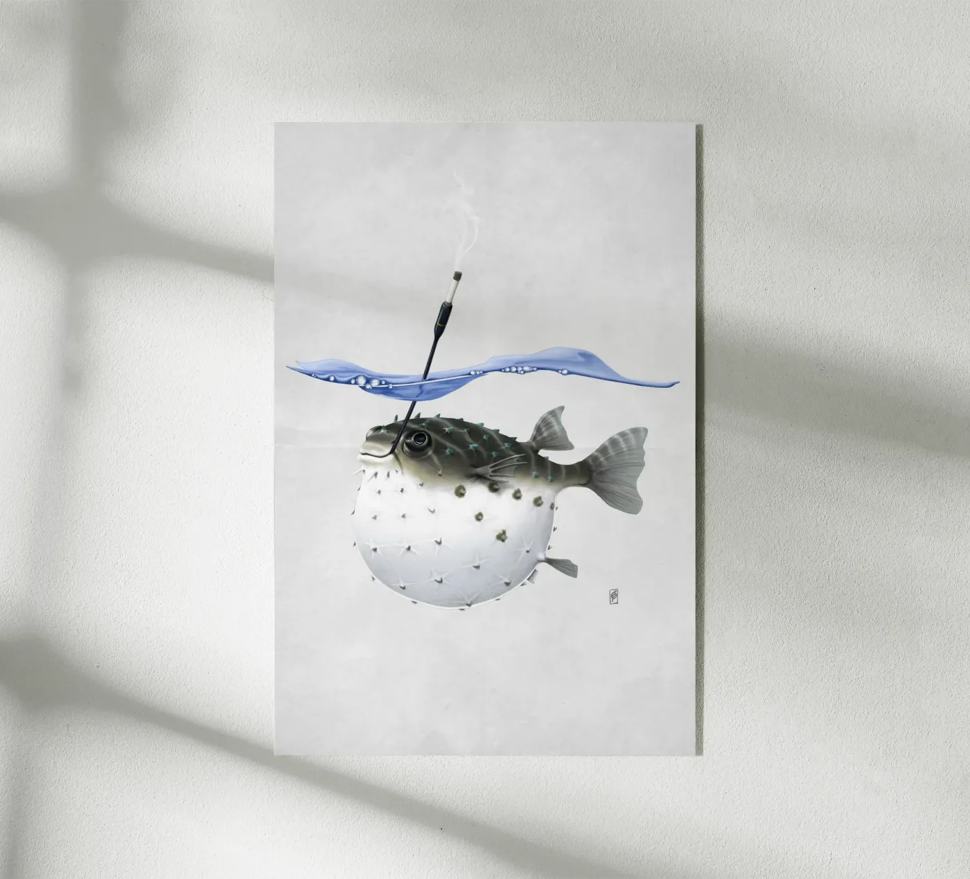 Take it Outside! (Wordless) plexiglass da Rob Art | Illustration