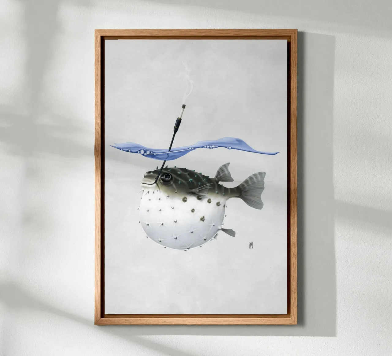 Take it Outside! (Wordless) alluminio dibond da Rob Art | Illustration