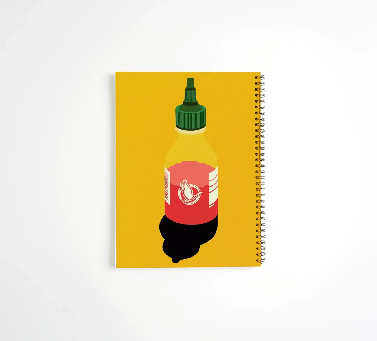 Chilli Sauce spiral notebook by Rosi Feist