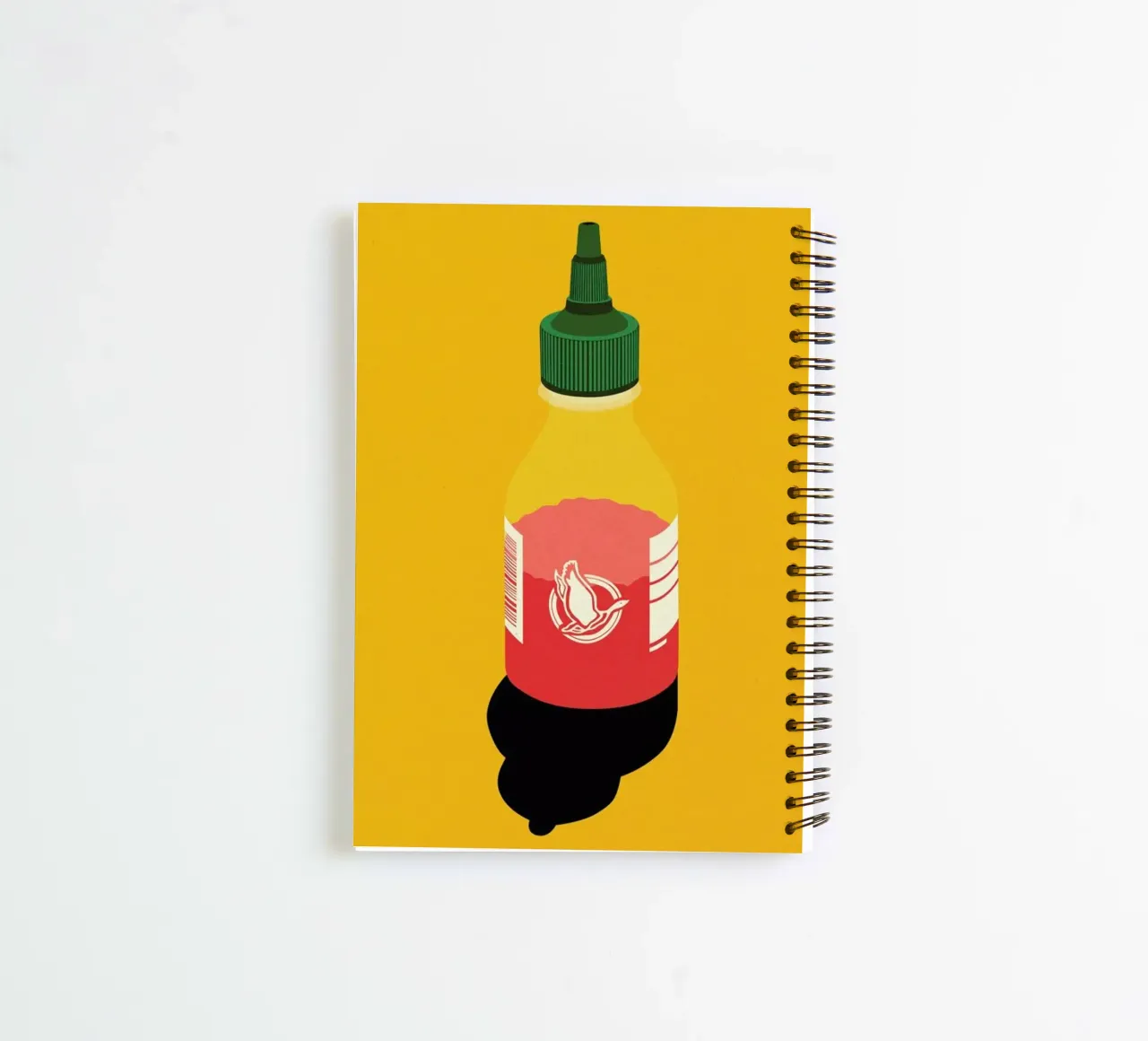 Chilli Sauce spiral notebook by Rosi Feist