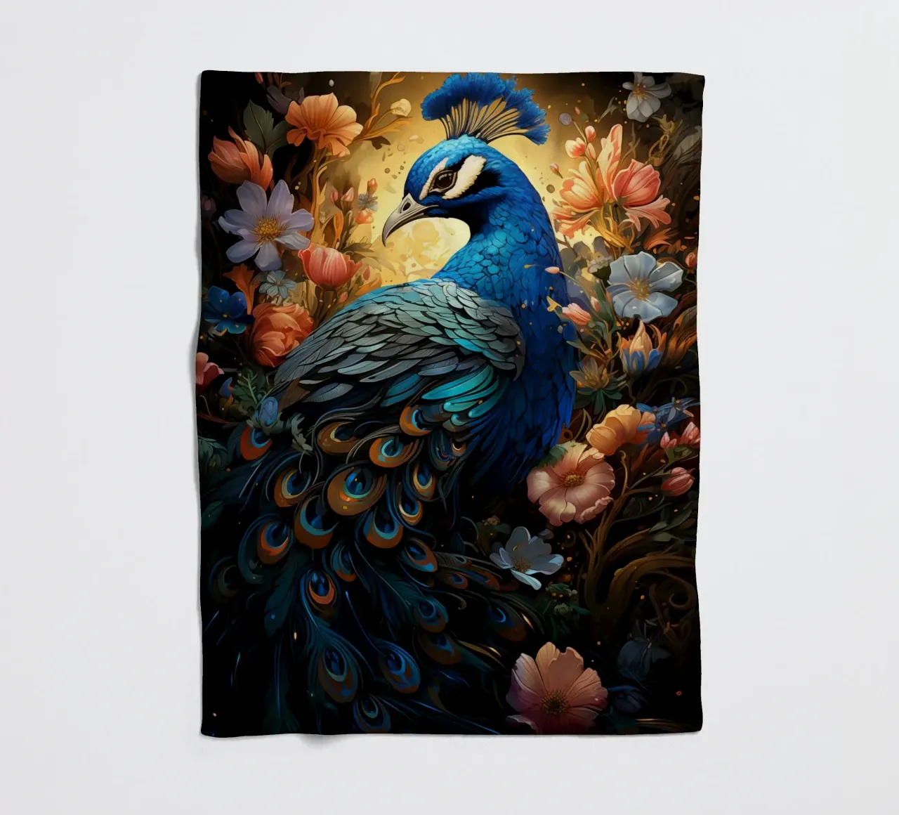 Pavone coperta in pile da Imagine
