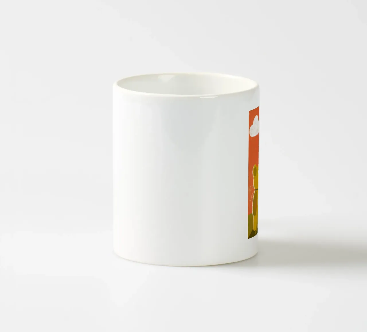 Orso e palloncino tazza in ceramica da THE LATEST SHOP