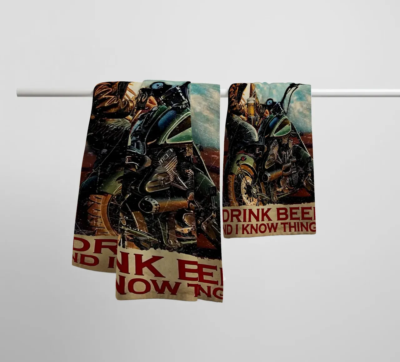 Questo è quello che faccio, vado in motocicletta asciugamano da bagno da Aaronshop