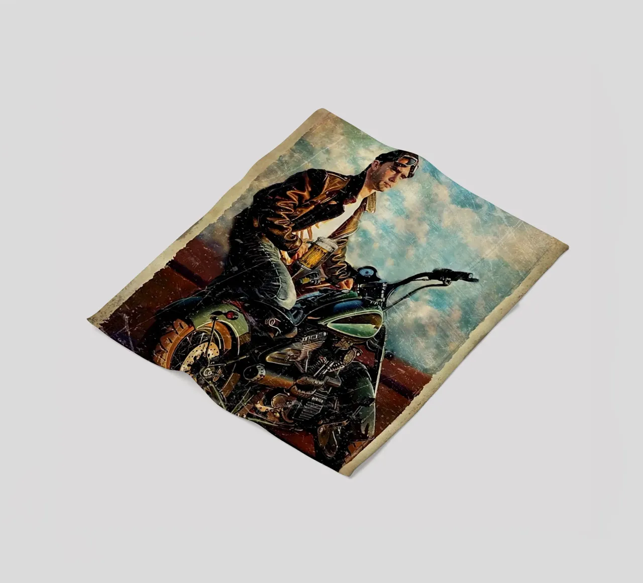 Questo è quello che faccio, vado in motocicletta coperta in pile da Aaronshop