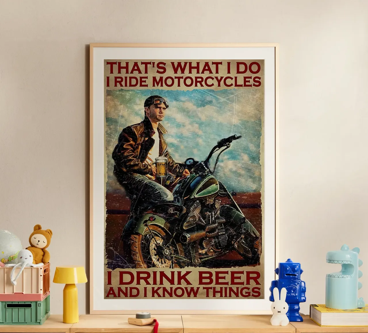 Questo è quello che faccio, vado in motocicletta carta hahnemühle da Aaronshop