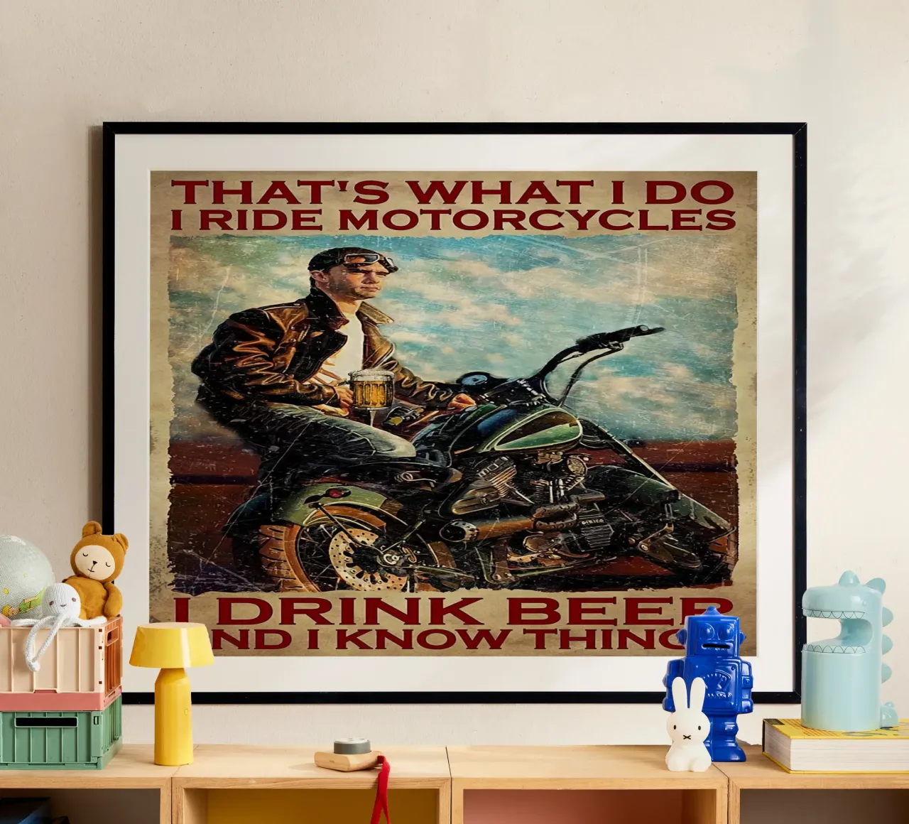 Questo è quello che faccio, vado in motocicletta carta hahnemühle da Aaronshop