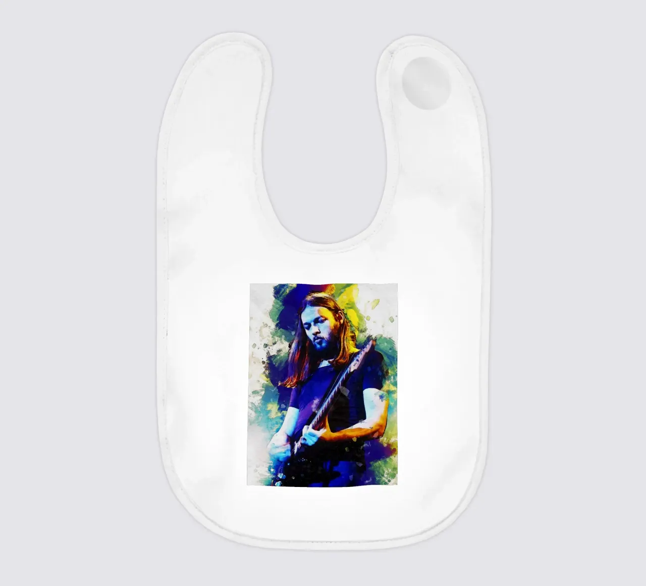 Smudge of Portrait David Gilmour Babylätzchen von Gunawan Rb