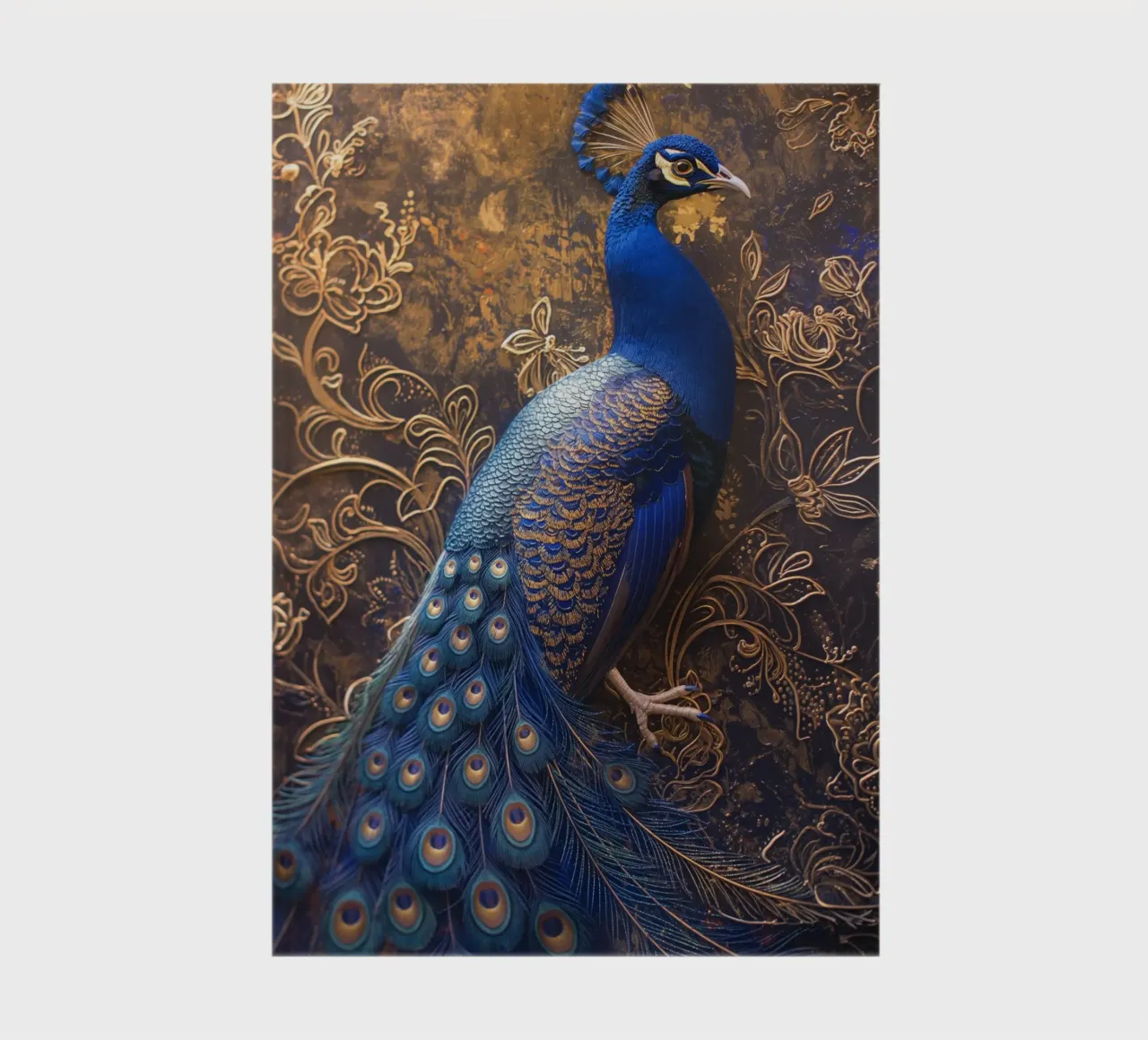 Peacock notebook by Imagine
