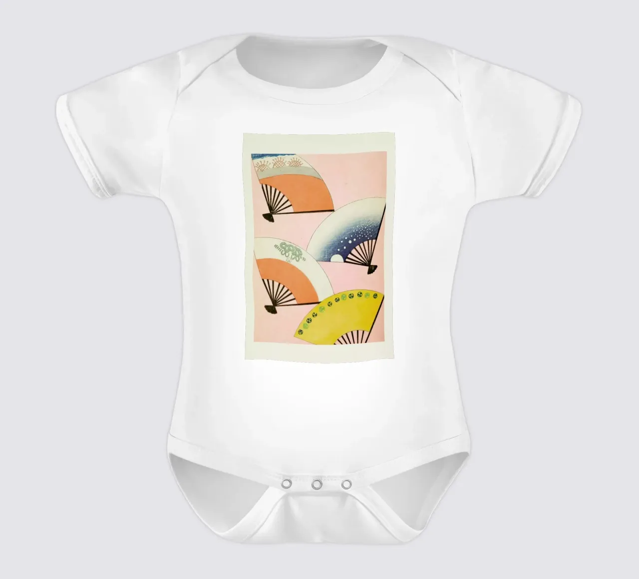Shin-Bijutsukai - Fans body neonato maniche corte da Vintage by JUNIQE