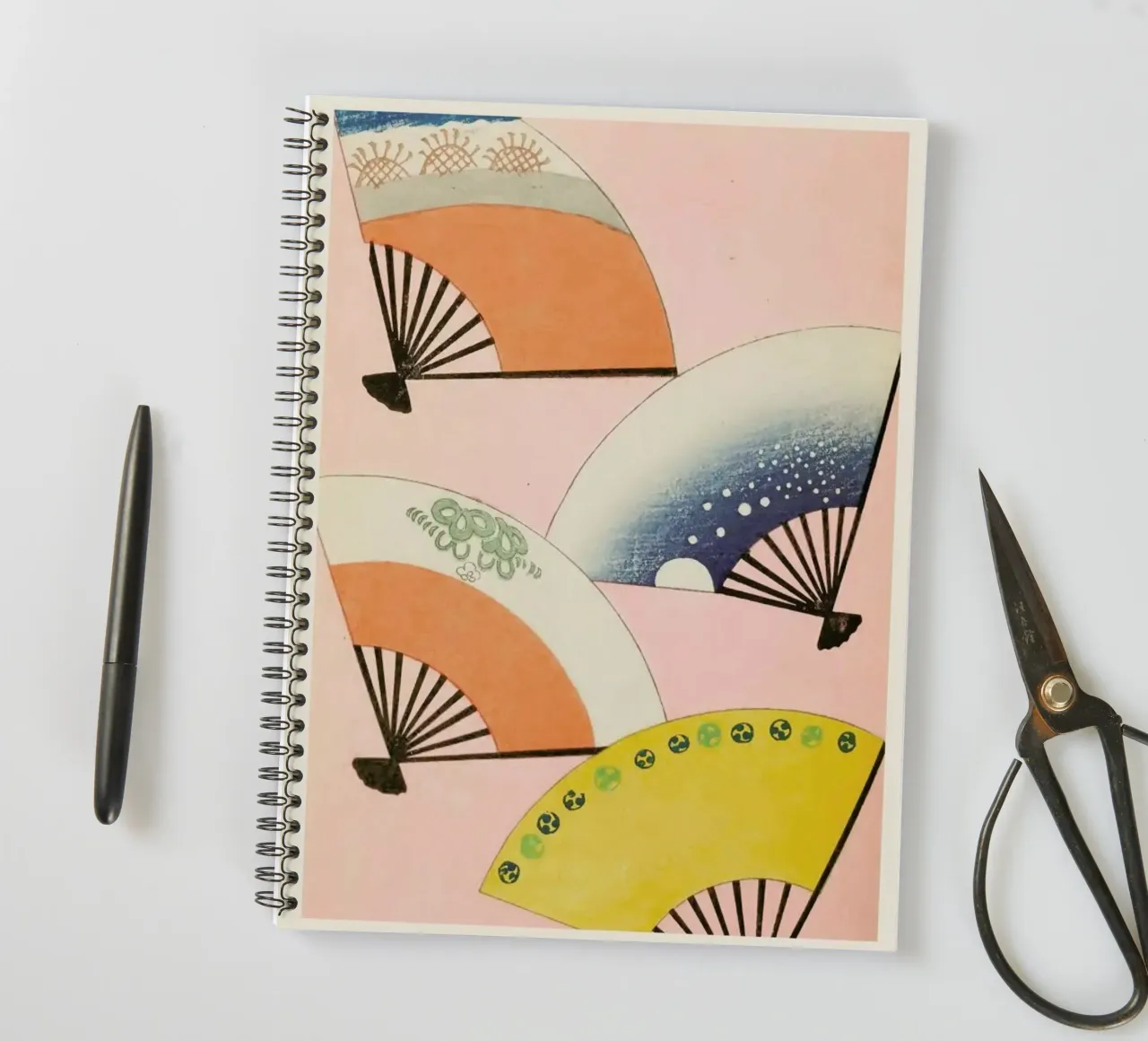 Shin-Bijutsukai - Fans spiral notebook by Vintage by JUNIQE
