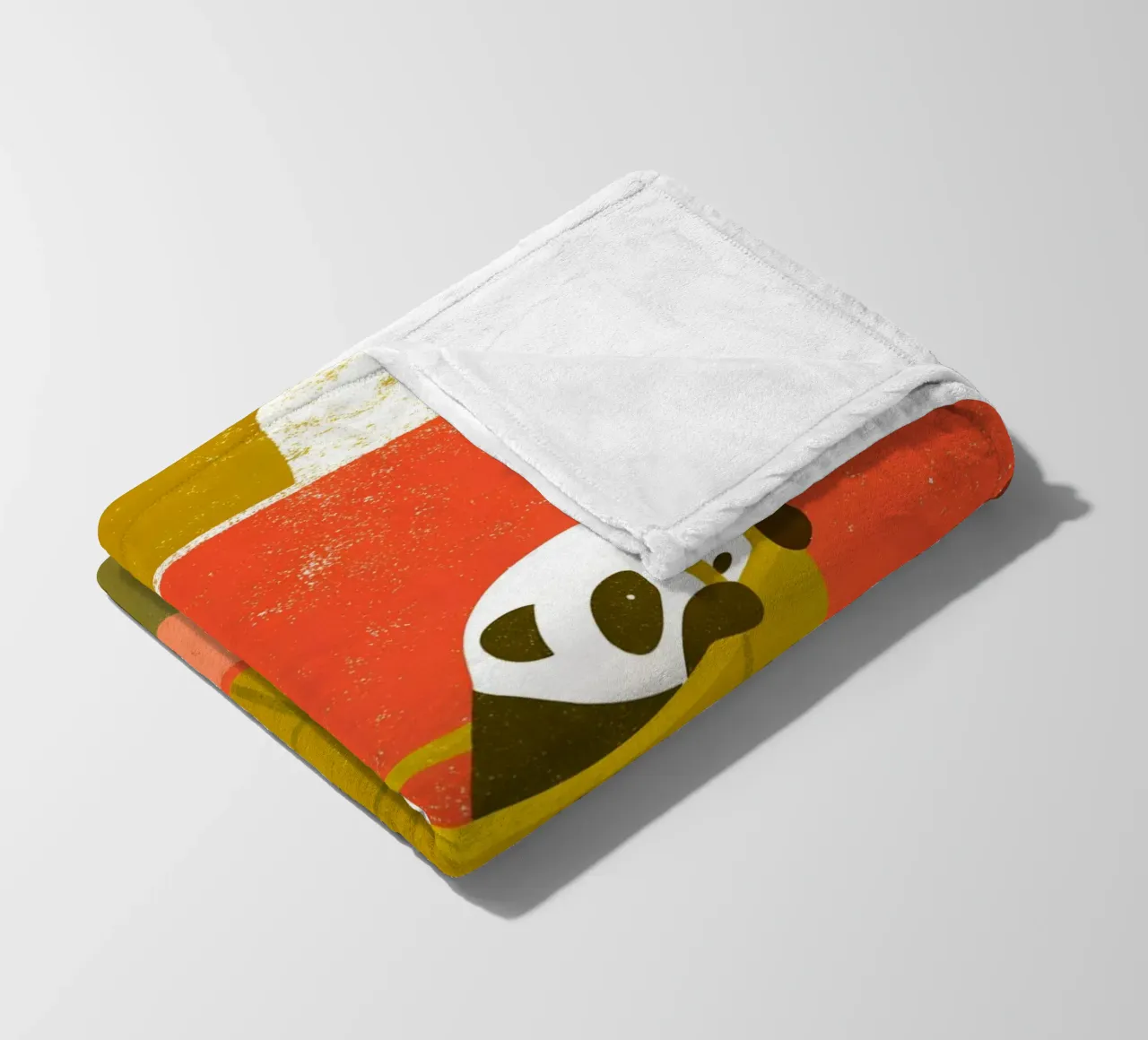 Mongolfiera con orso e panda coperta in pile da THE LATEST SHOP