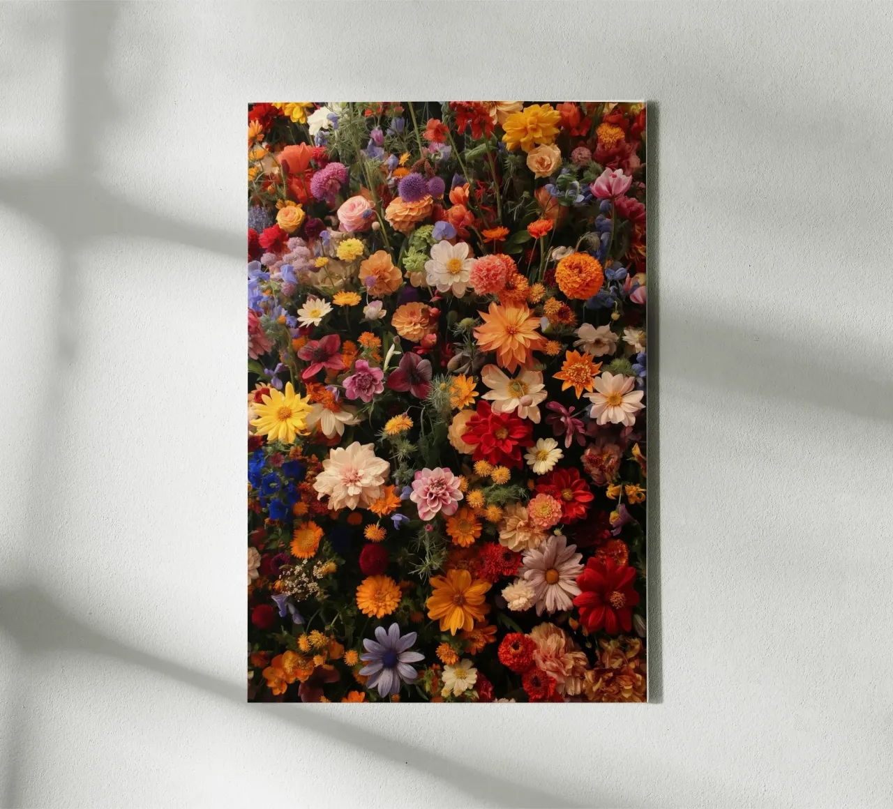 Molti fiori tela con Cornice a cassetta da Imagine