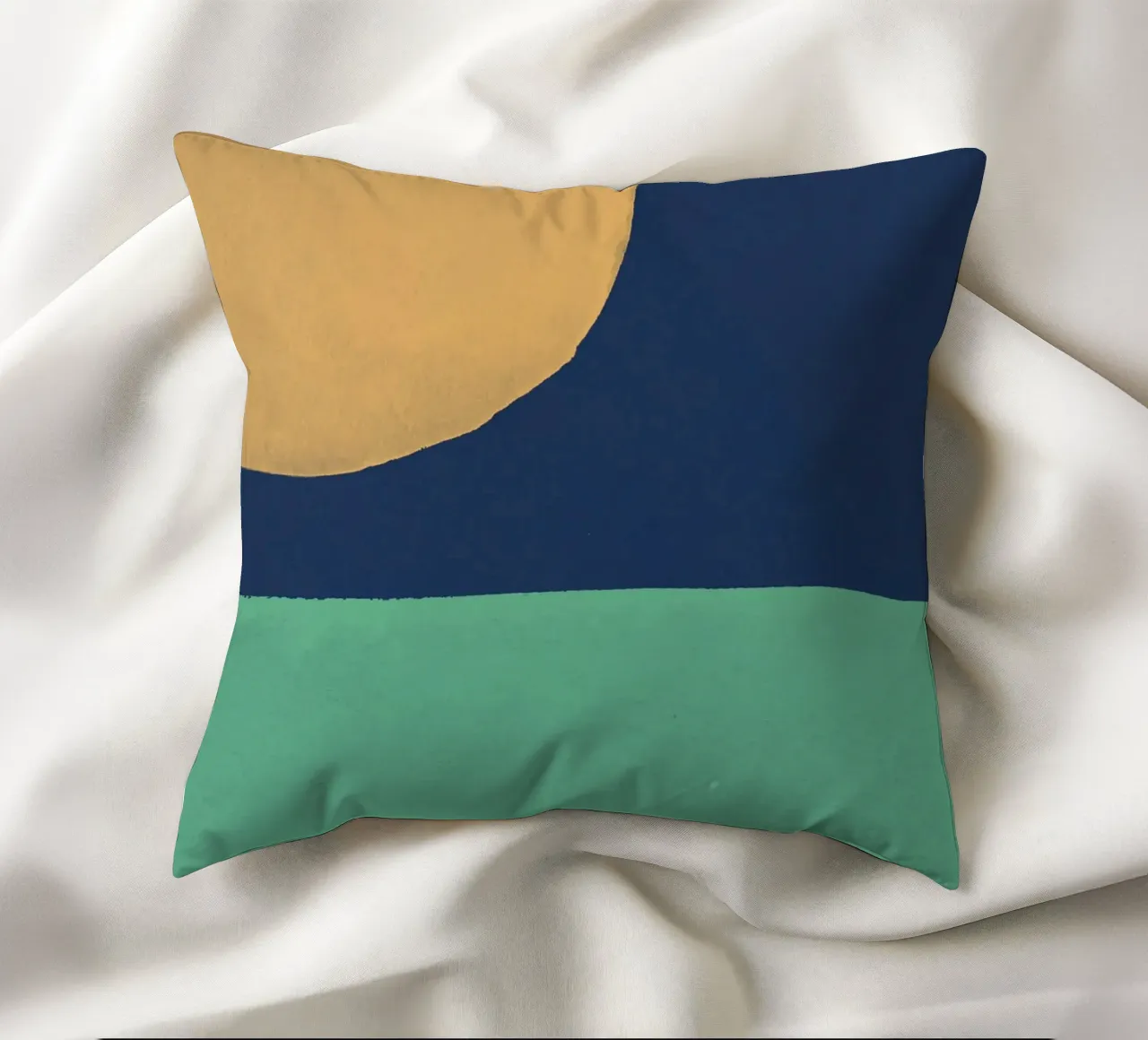 Ceppi grafici Scenario astratto - Blu notte cuscino da MoonlightPrint