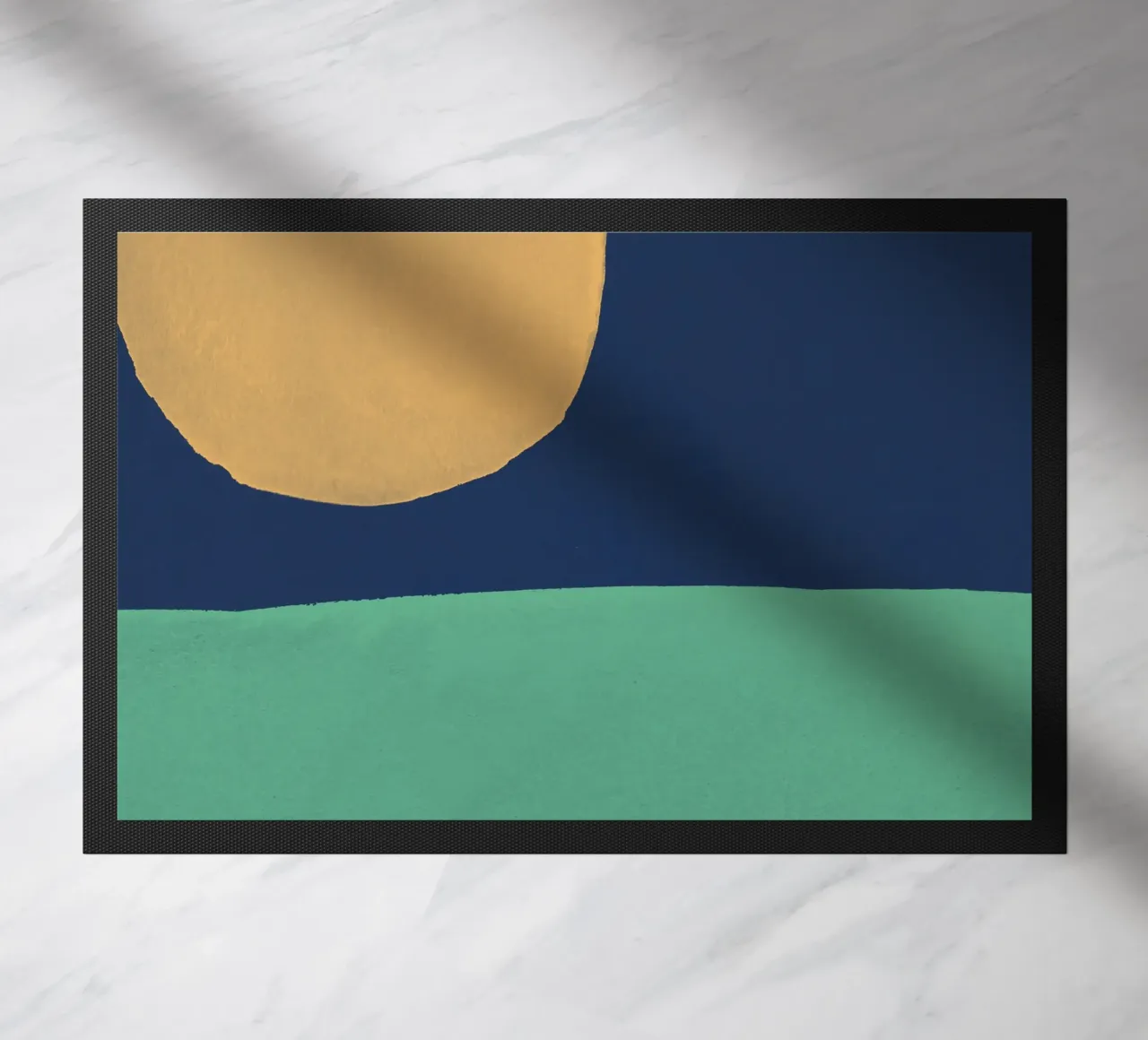 Ceppi grafici Scenario astratto - Blu notte zerbino da MoonlightPrint