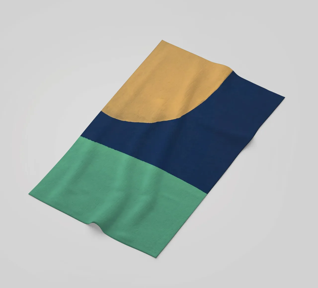 Ceppi grafici Scenario astratto - Blu notte telo mare da MoonlightPrint