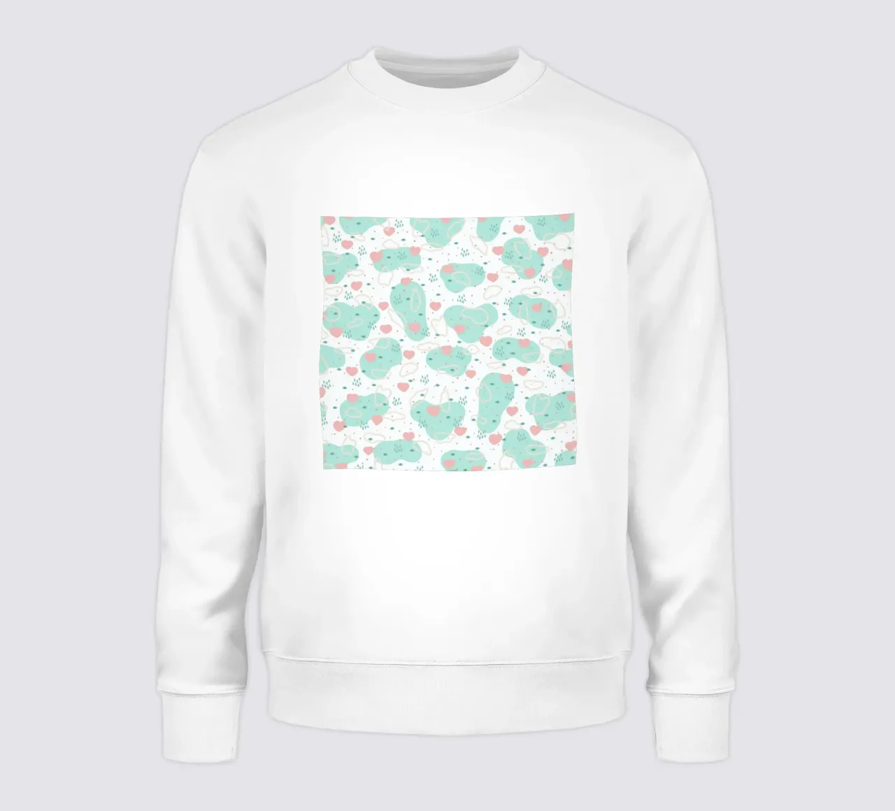 Tag Muster 02 sweatshirt van Herzette