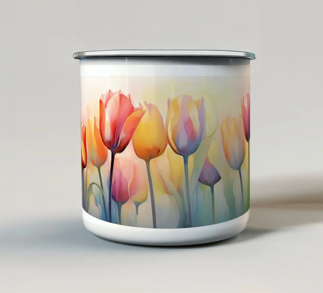 Arte da parete di Imagine tazza in smalto da Imagine