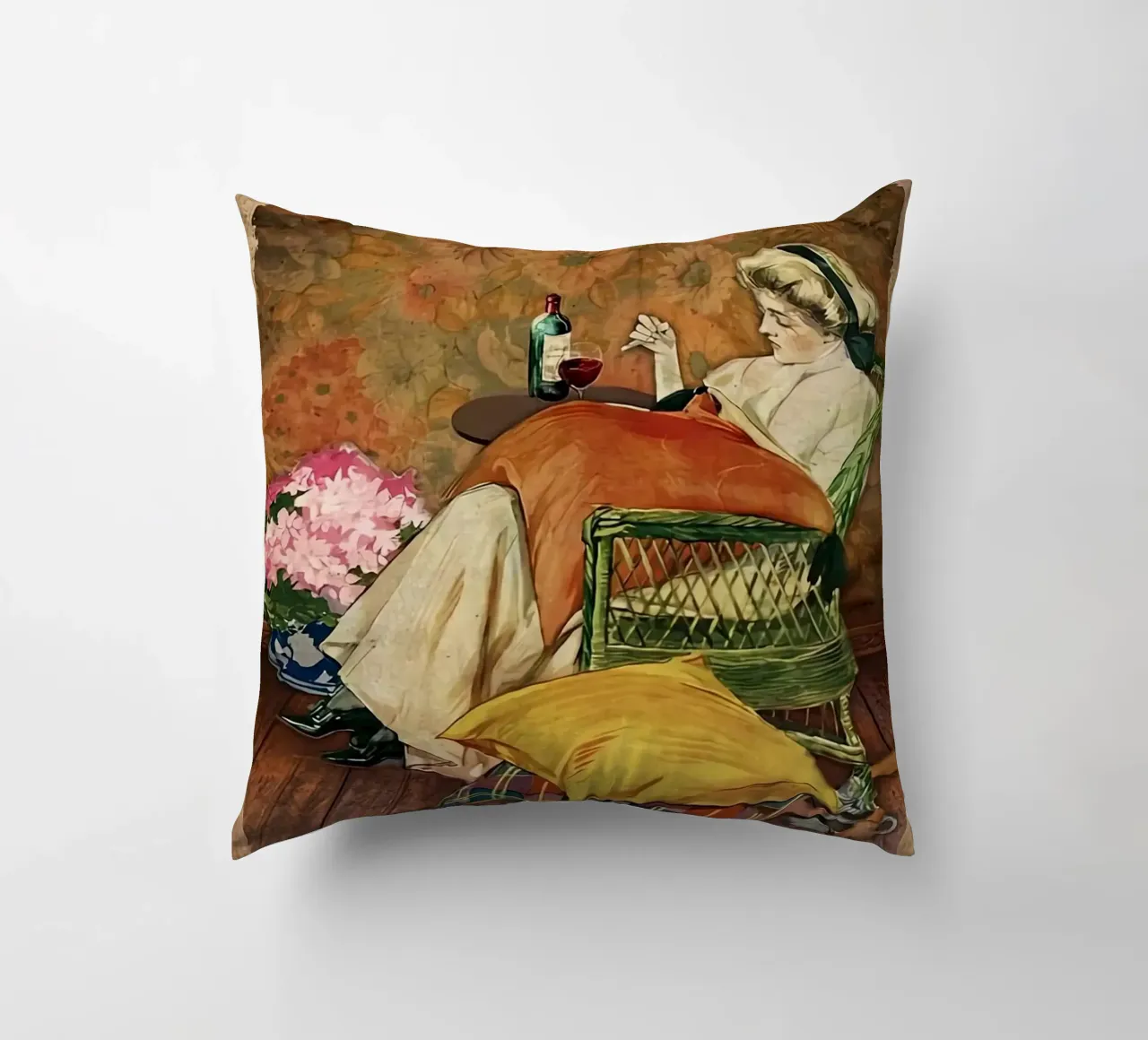 Questo è quello che faccio, cucio, bevo e so le cose cuscino da Aaronshop