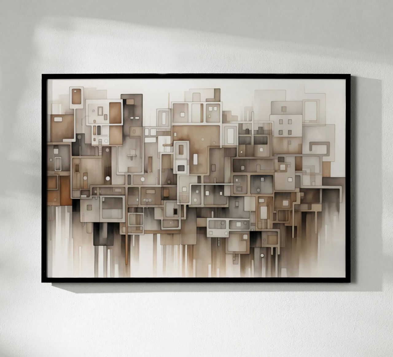 Abstract city poster by Imagine