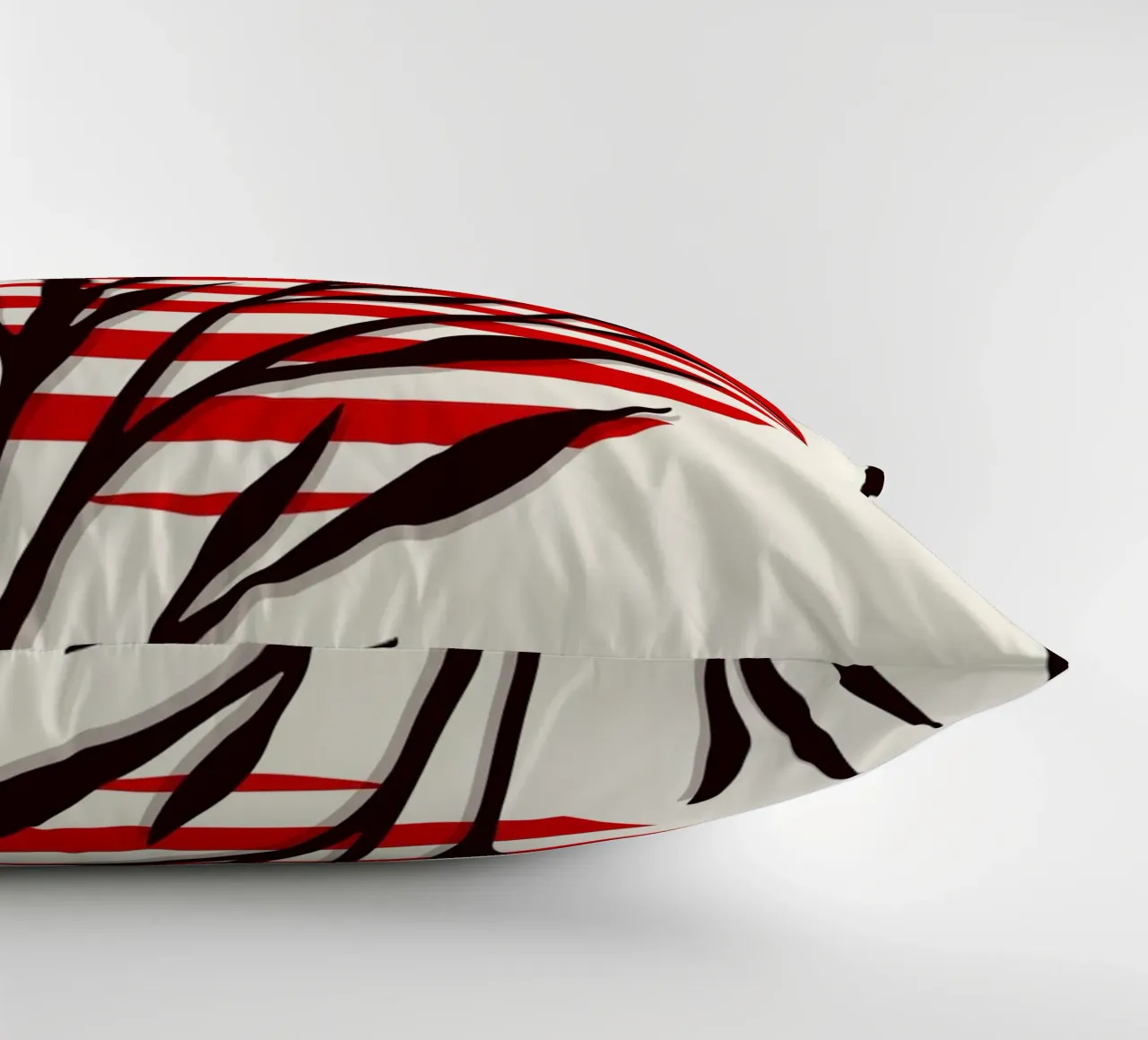 Japandi Sun & Branch | Abstract Botanical Poster Art cuscino da Une Affaire de Filles