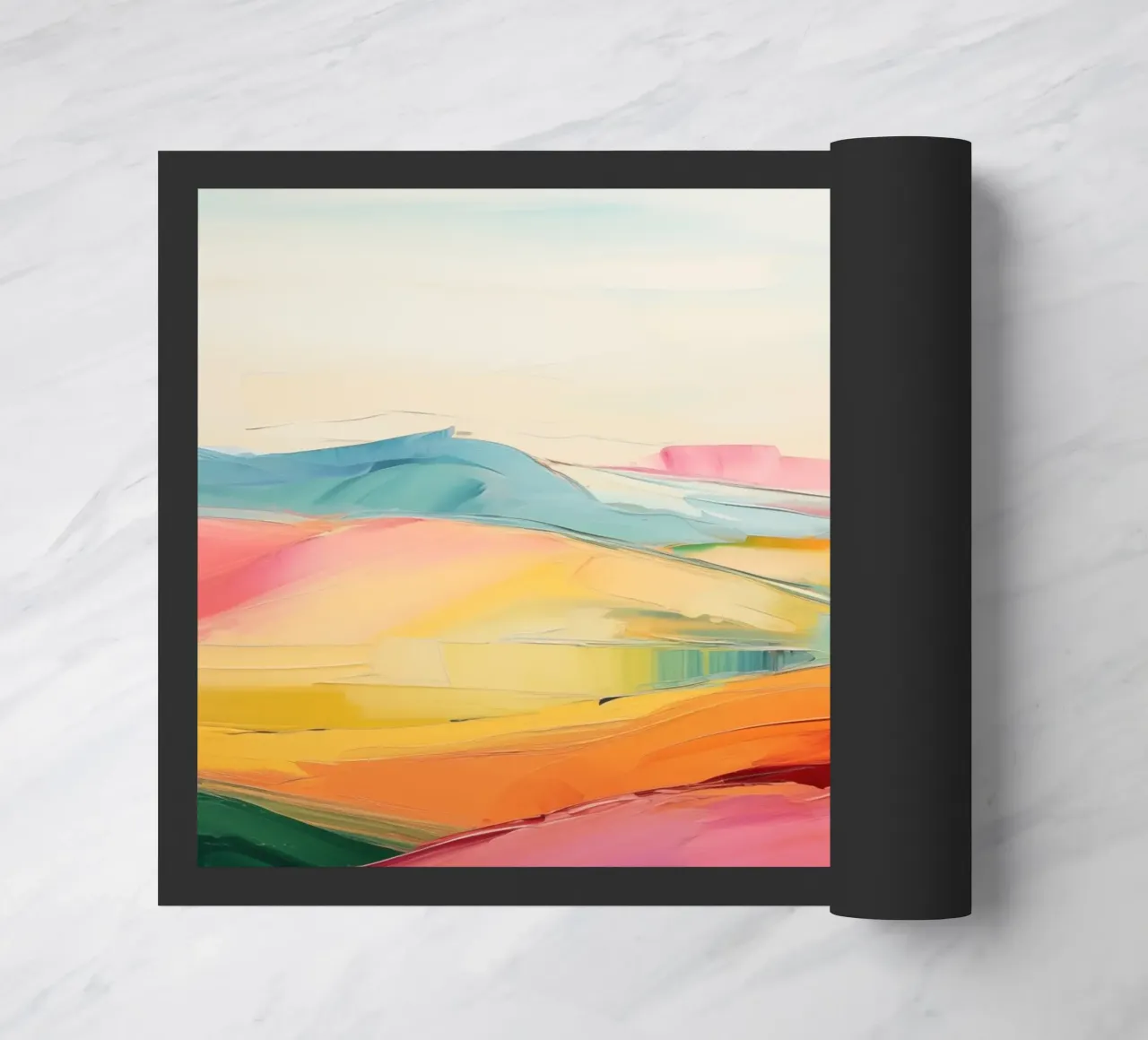 Paesaggio colorato zerbino da Imagine