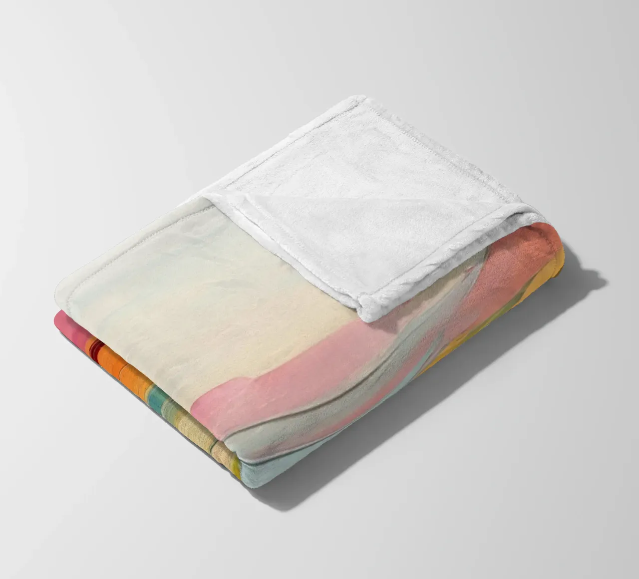 Paesaggio colorato coperta in pile da Imagine