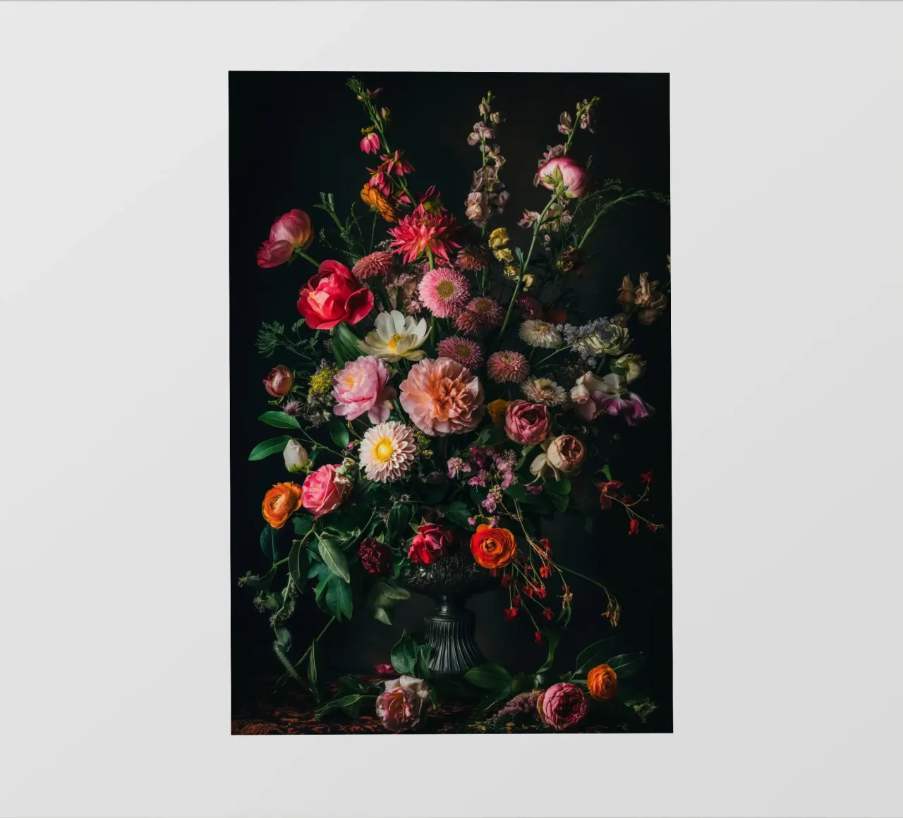 Fiori della vita silenziosa telo in pvc da Imagine